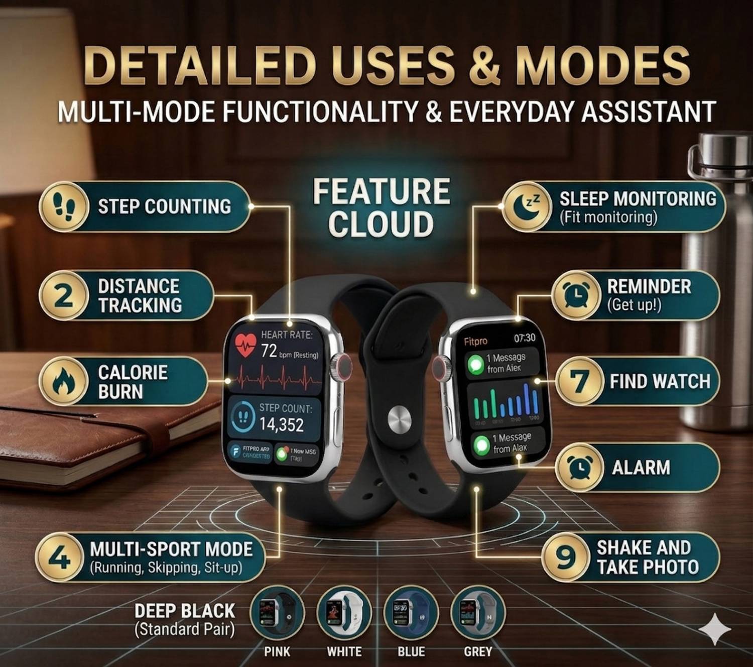 ELDORICH X10 Pro Max Edge Lite Smartwatch - Image 2