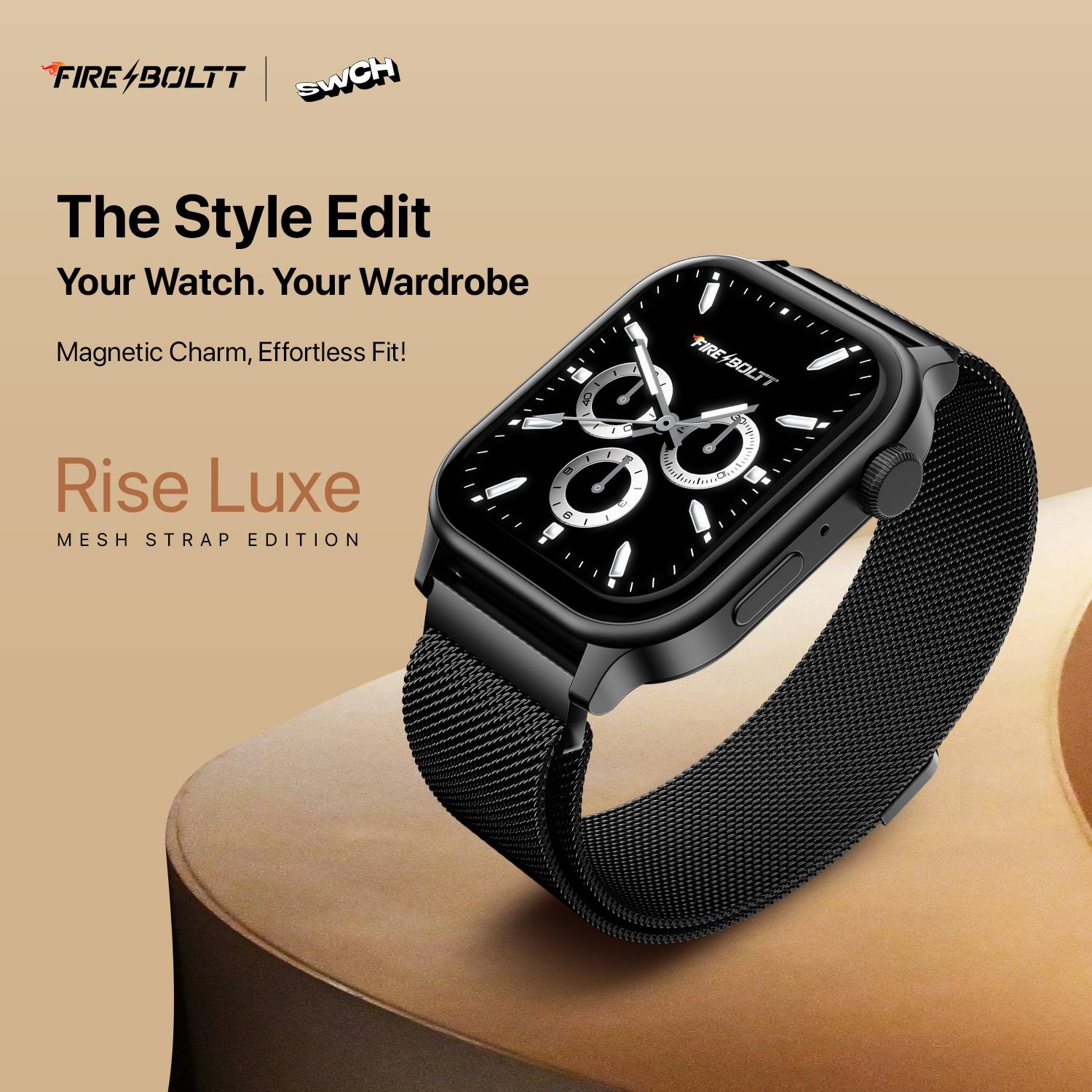 Fire-Boltt Rise Luxe 2026 47mm Smartwatch - Image 2
