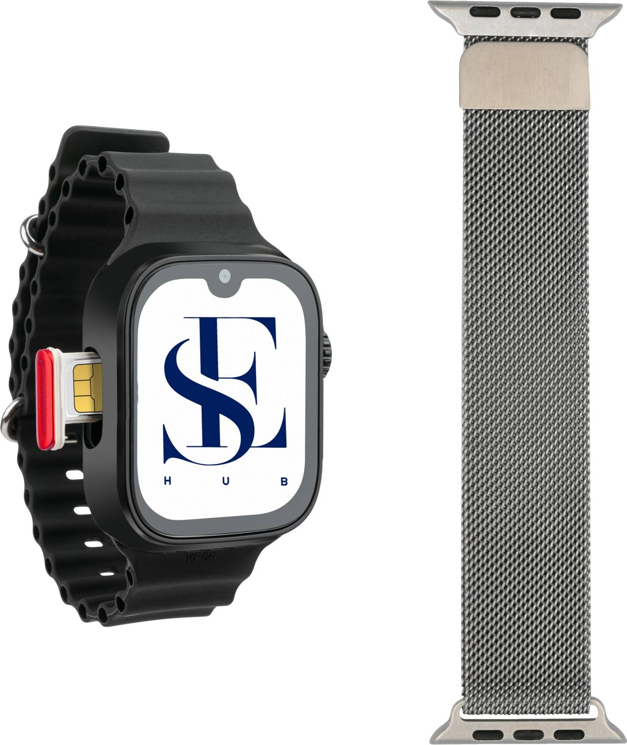 SEHUB 4G/5G SIM Smartwatch 49mm Display GPS Dual Camera 4GB RAM 6
