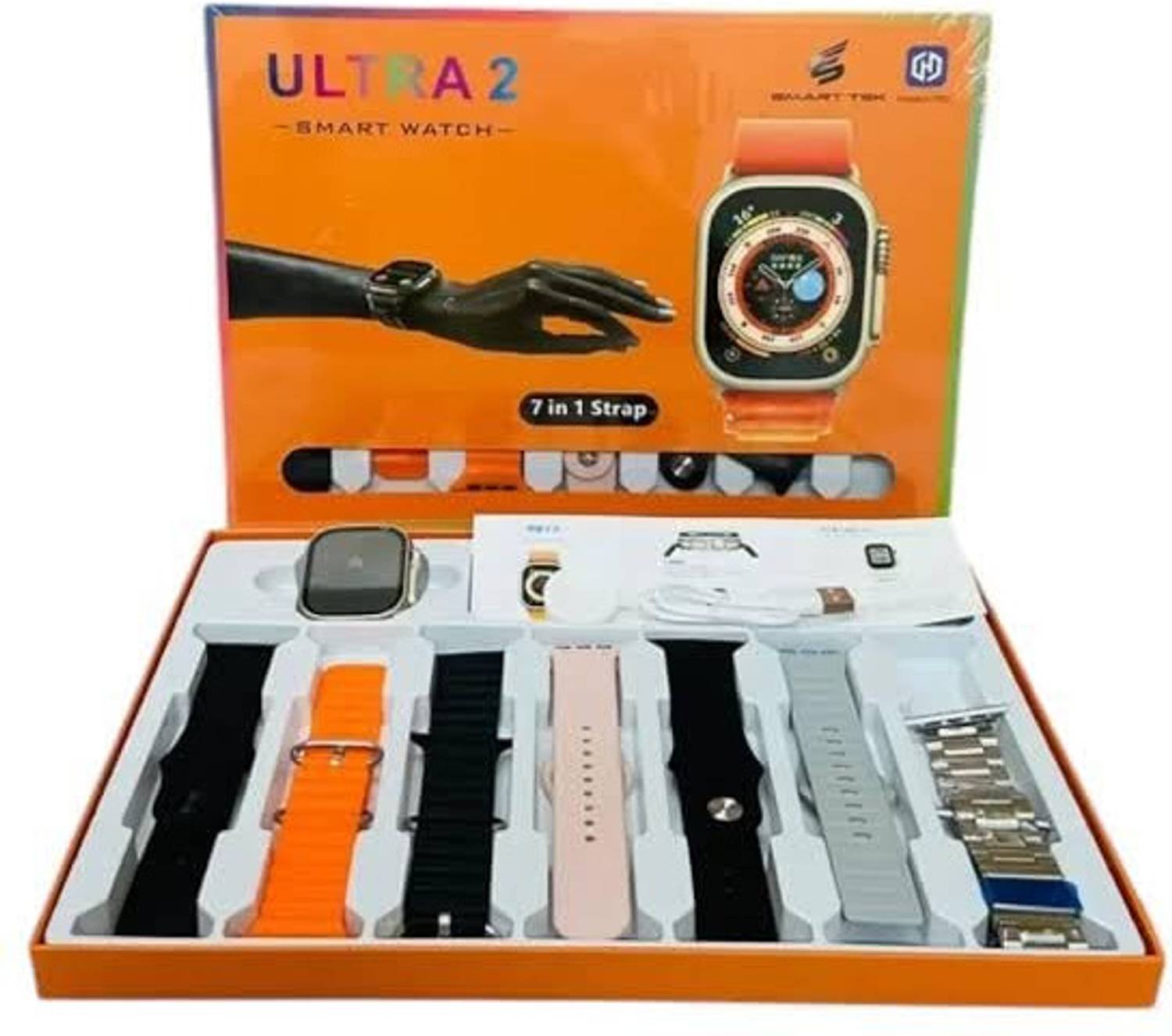TUNEBUDDY 7in1 Multi-Strap Smartwatch B158 - Image 1