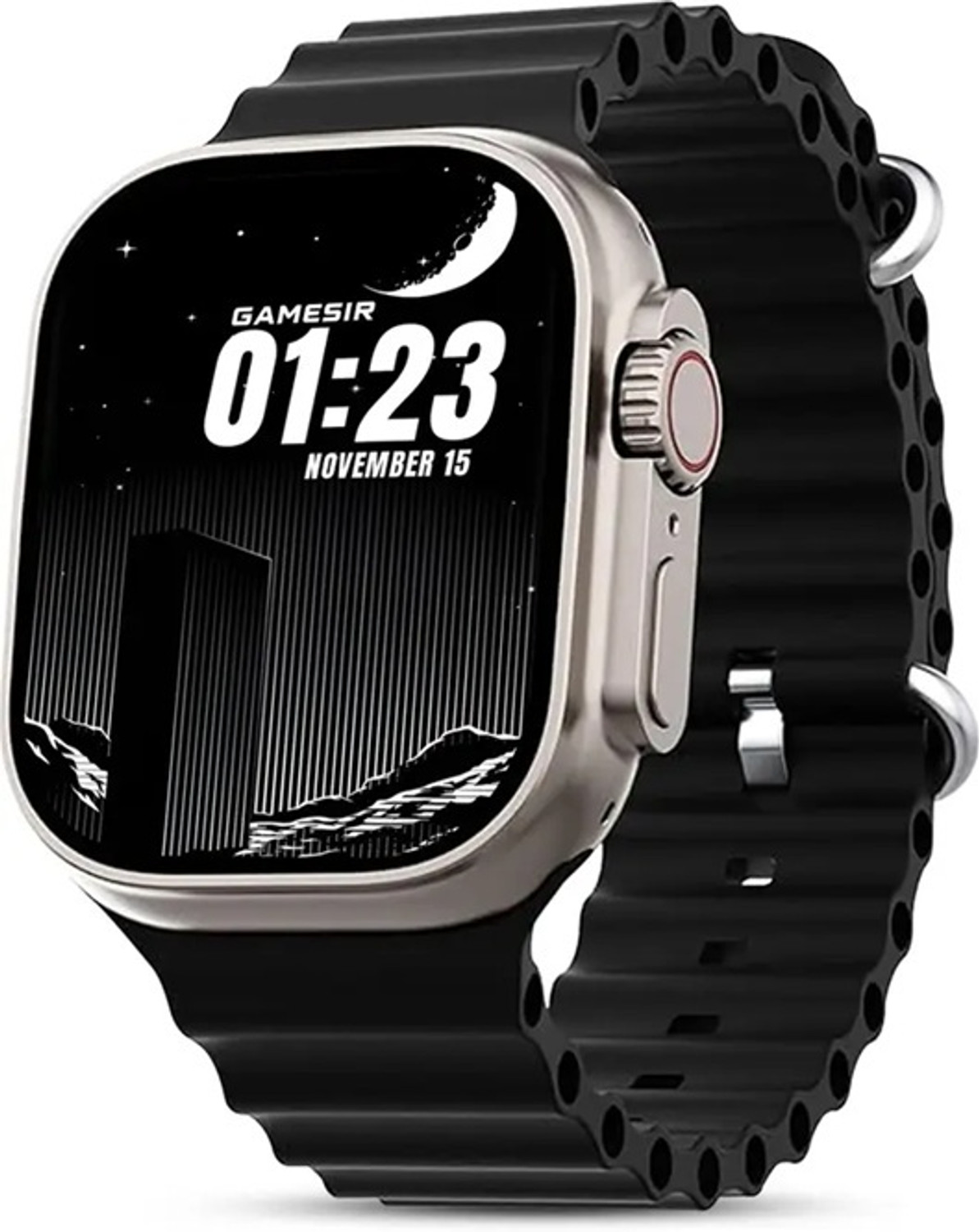 Image of Onikuma T800 BT watch 2in Big Screen Sunlight Proof Display Music Play Insta WA Notifier Smartwatch