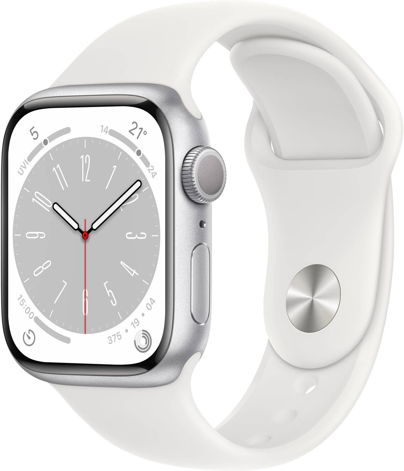 Apple Watch Series 8, 41mm GPS ECG app, Temperature sensor, IPX6,