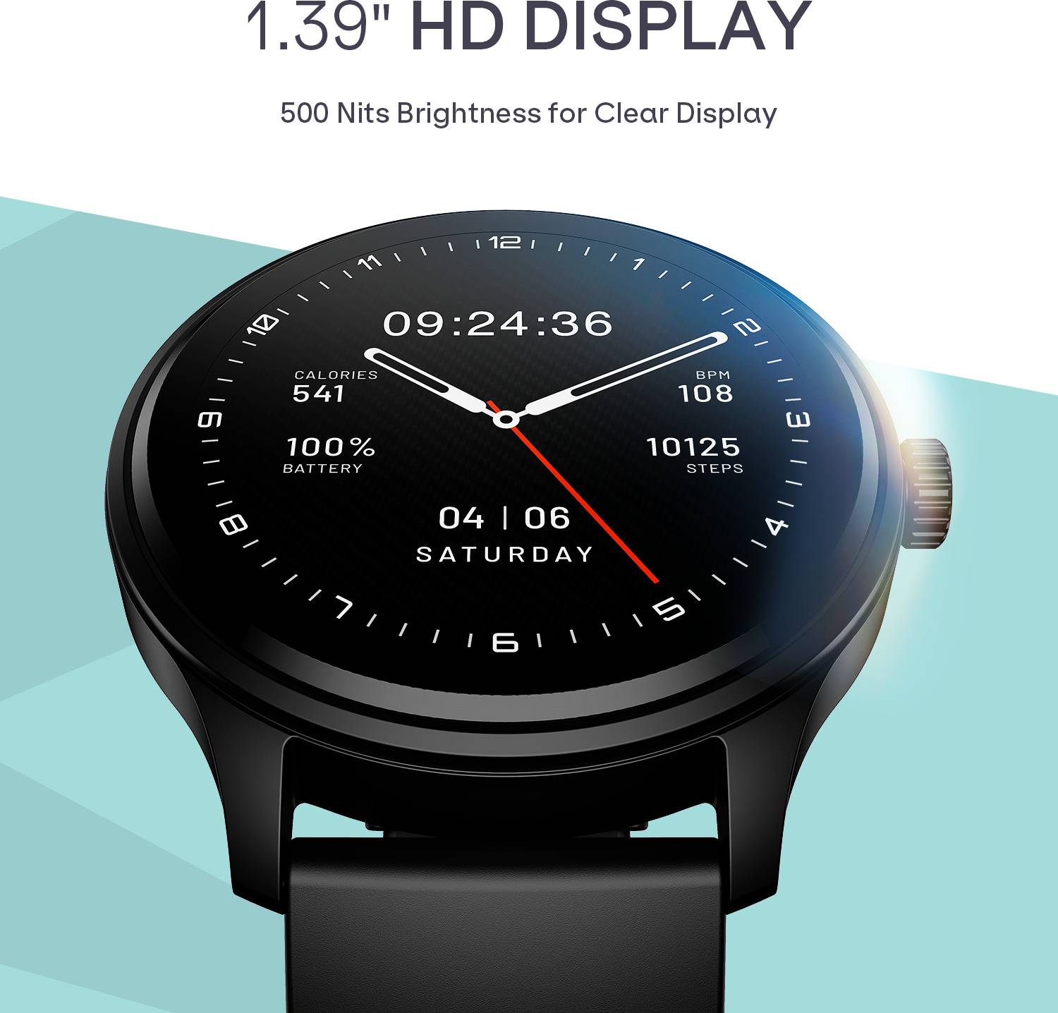 boAt Lunar Discovery Neo 1.39" Smartwatch - Image 2