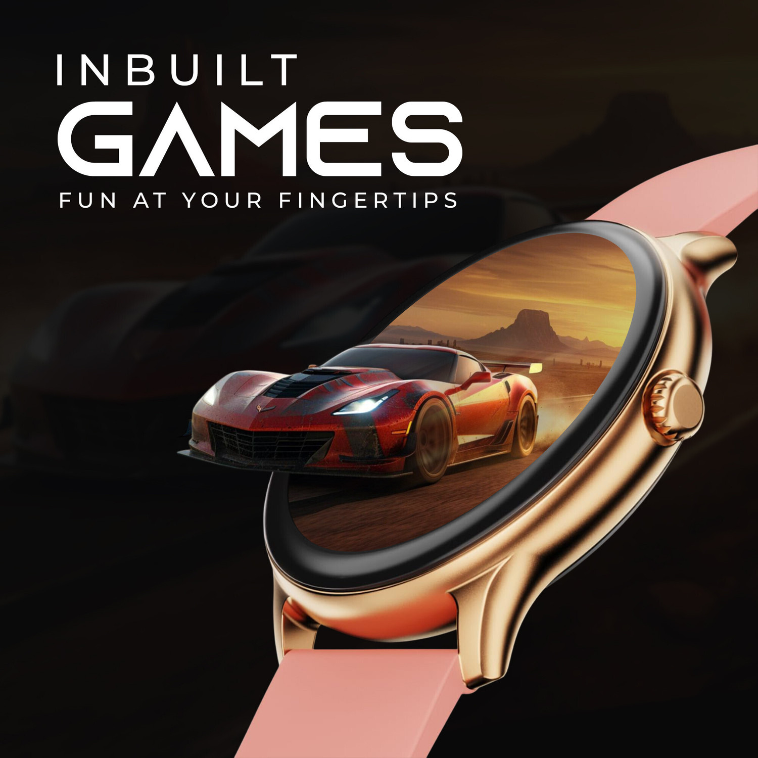 Image of Melbon Active 2 Pro Round Display Bluetooth Smart Watch with Fitness Tracker & Calling Smartwatch