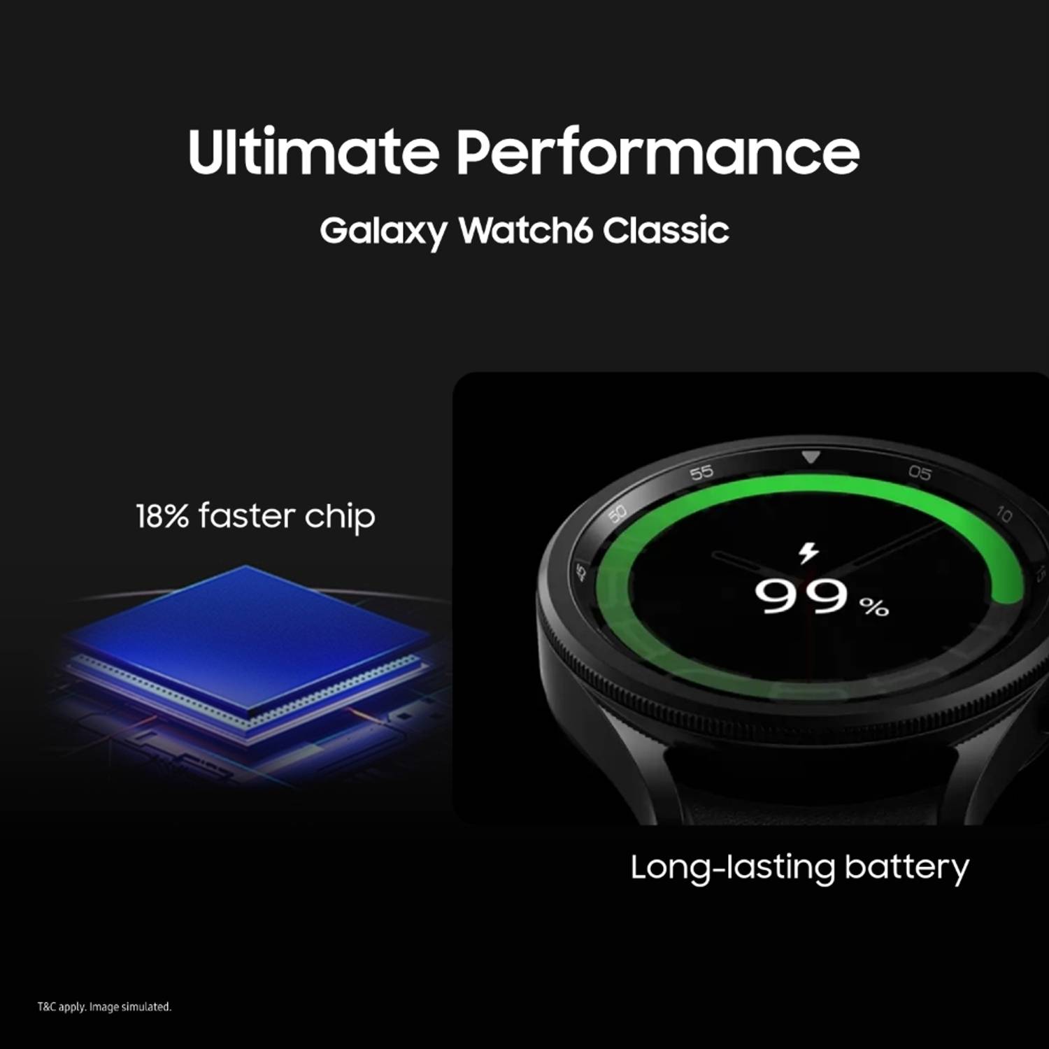 Samsung Watch6 Classic LTE Black - Image 3
