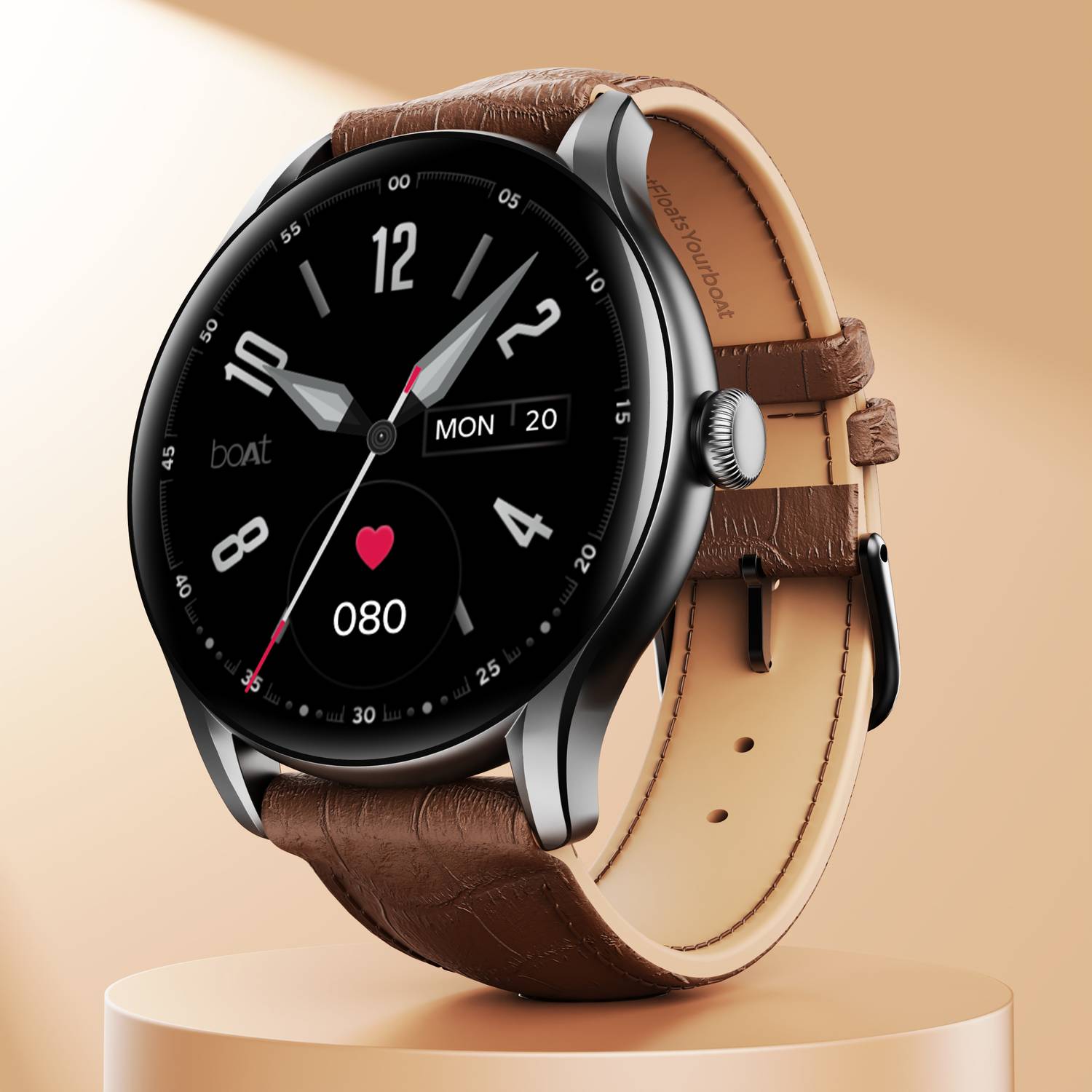 boAt Connect 3.63 cm(1.43") AMOLED Display,BT Calling,Sports Mode