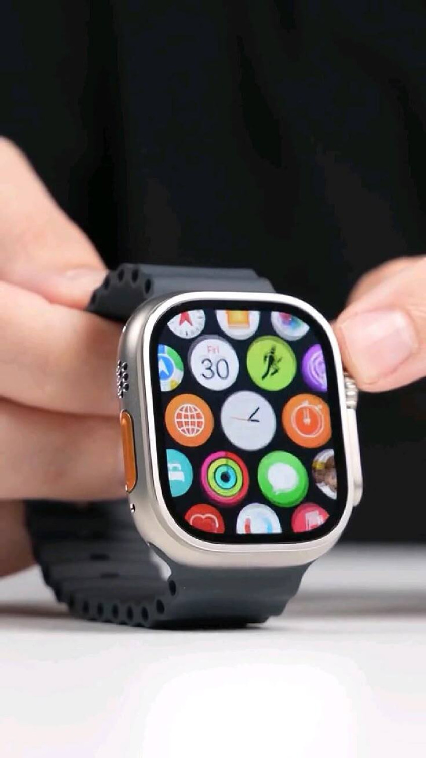 Image of Onikuma T800 BT watch 2in Big Screen Sunlight Proof Display Music Play Insta WA Notifier Smartwatch
