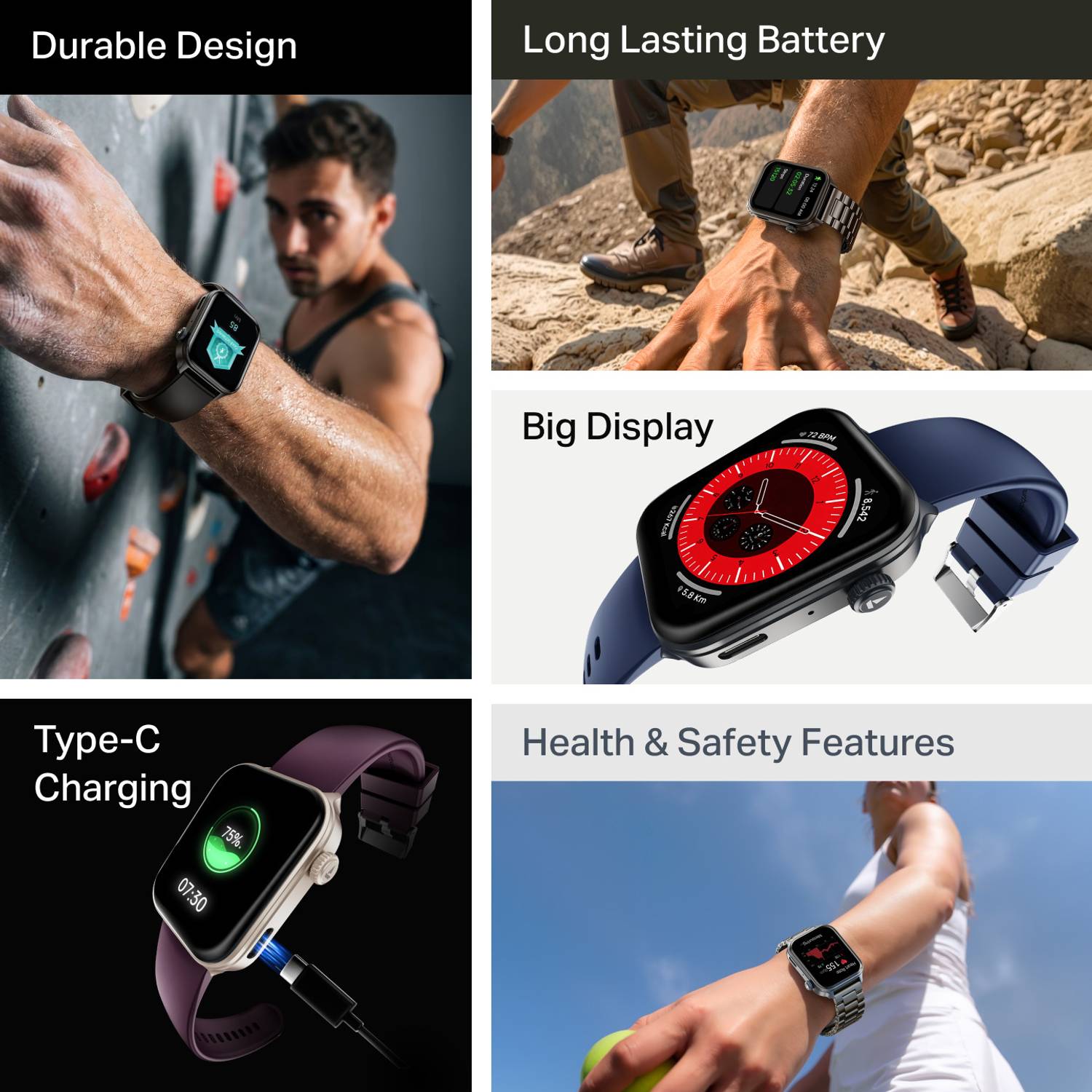 boAt Storm Call 4 Smartwatch - Image 2