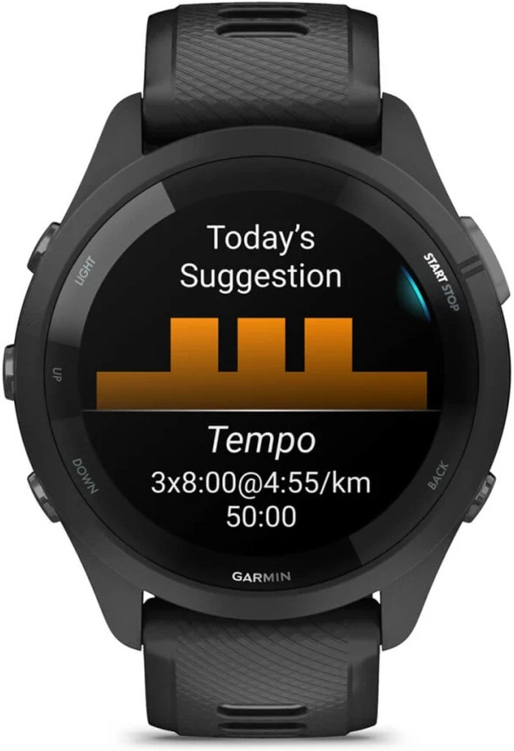 Image of GARMIN Forerunner 265, Wifi, Gps, Black(A04452) Smartwatch