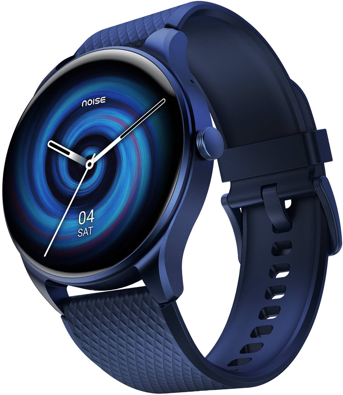 Noise Fuse Plus 1.43" AMOLED Smartwatch (Blue Strap, Regular)