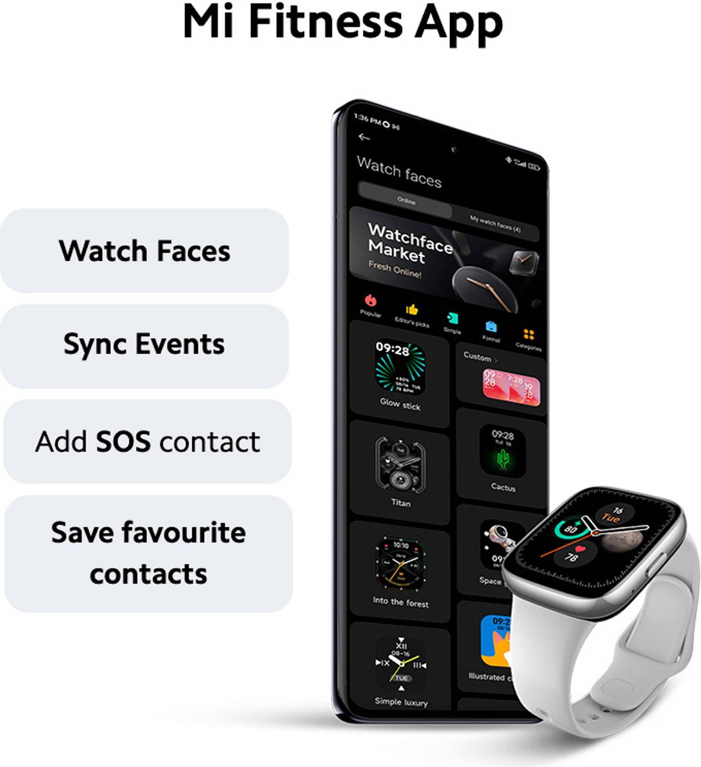 Redmi Watch 3 Active 1.83" Bluetooth Calling Smartwatch - Image 3