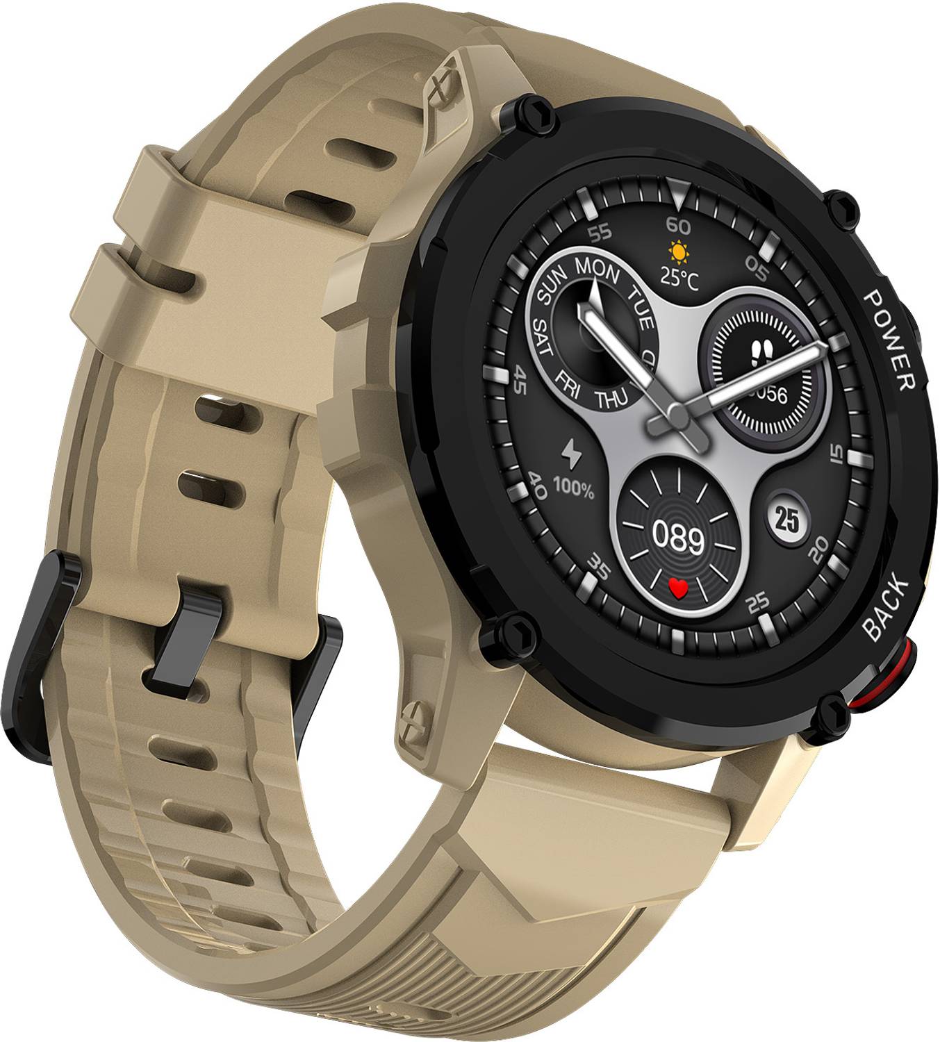 PA Maxima Max Pro X4+ Rugged Bluetooth Calling 1.32" Always on Pr