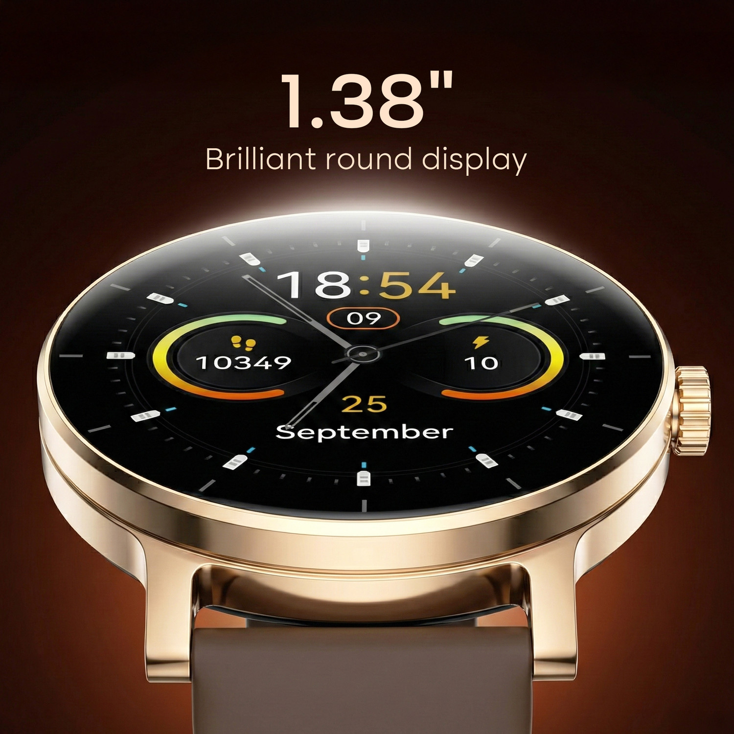 Image of Noise Twist Hyper 1.38 Display, 14-Day Battery Life, Smart Island, Bluetooth 5.4 Smartwatch