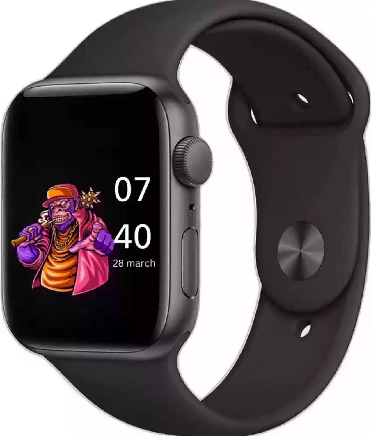 Techy Alpha T500 Ultra Pro Smartwatch With Bluetooth Calling & Ad