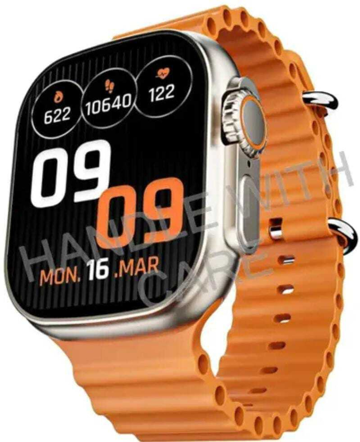Image of Onikuma T800 BT watch 2in Big Screen Sunlight Proof Display Music Play Insta WA Notifier Smartwatch