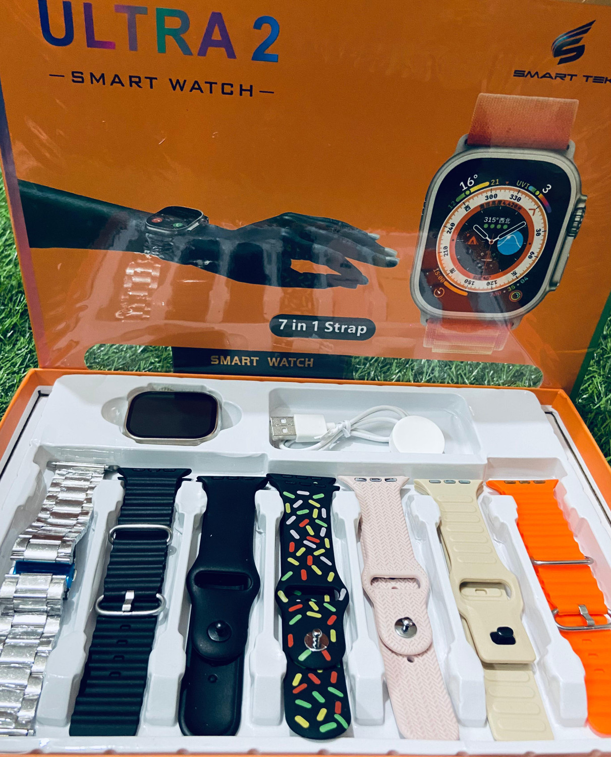 Image of zdea New 7 in 1 ULTRA 4G Smart Watch Wifi GPS 4G Network T800 Smartwatch