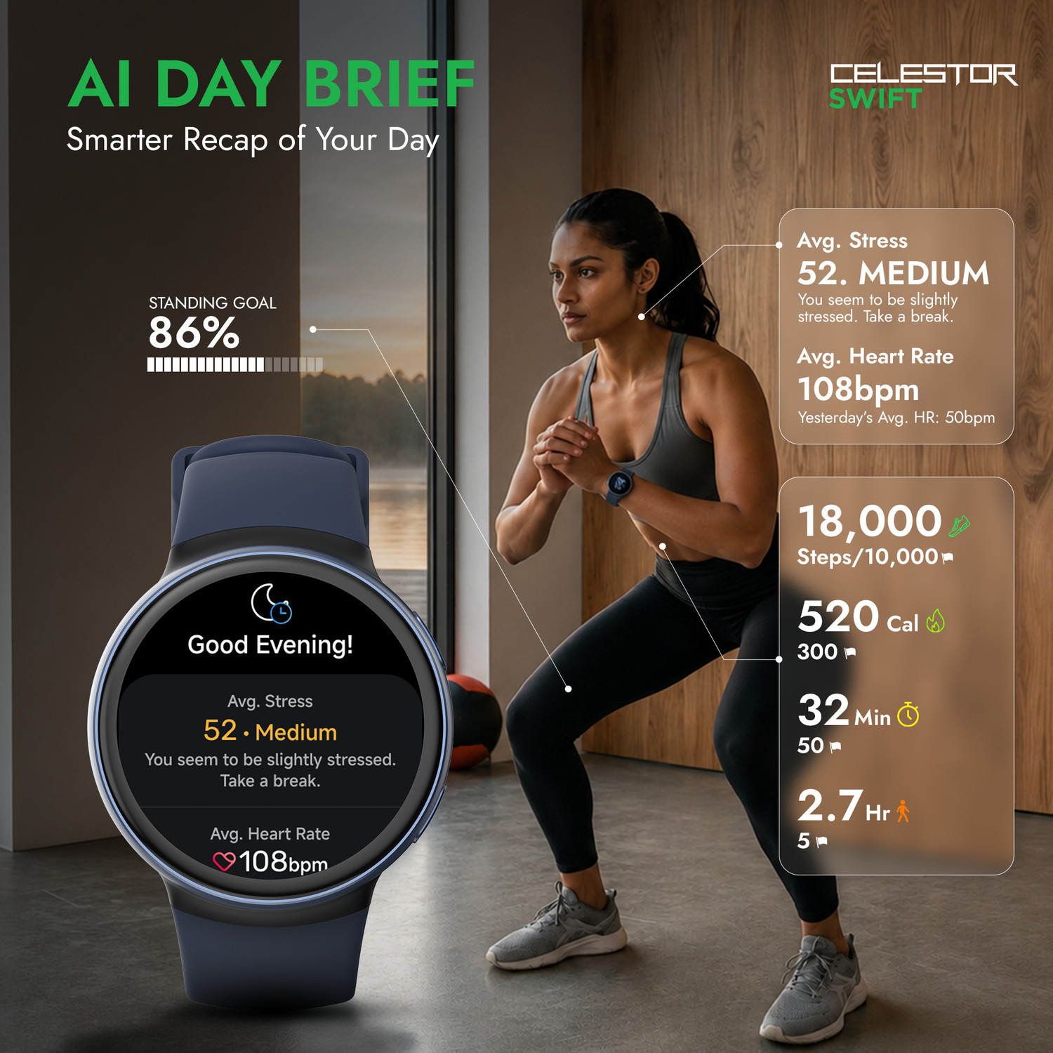 Image of Titan Celestor Swift Smartwatch