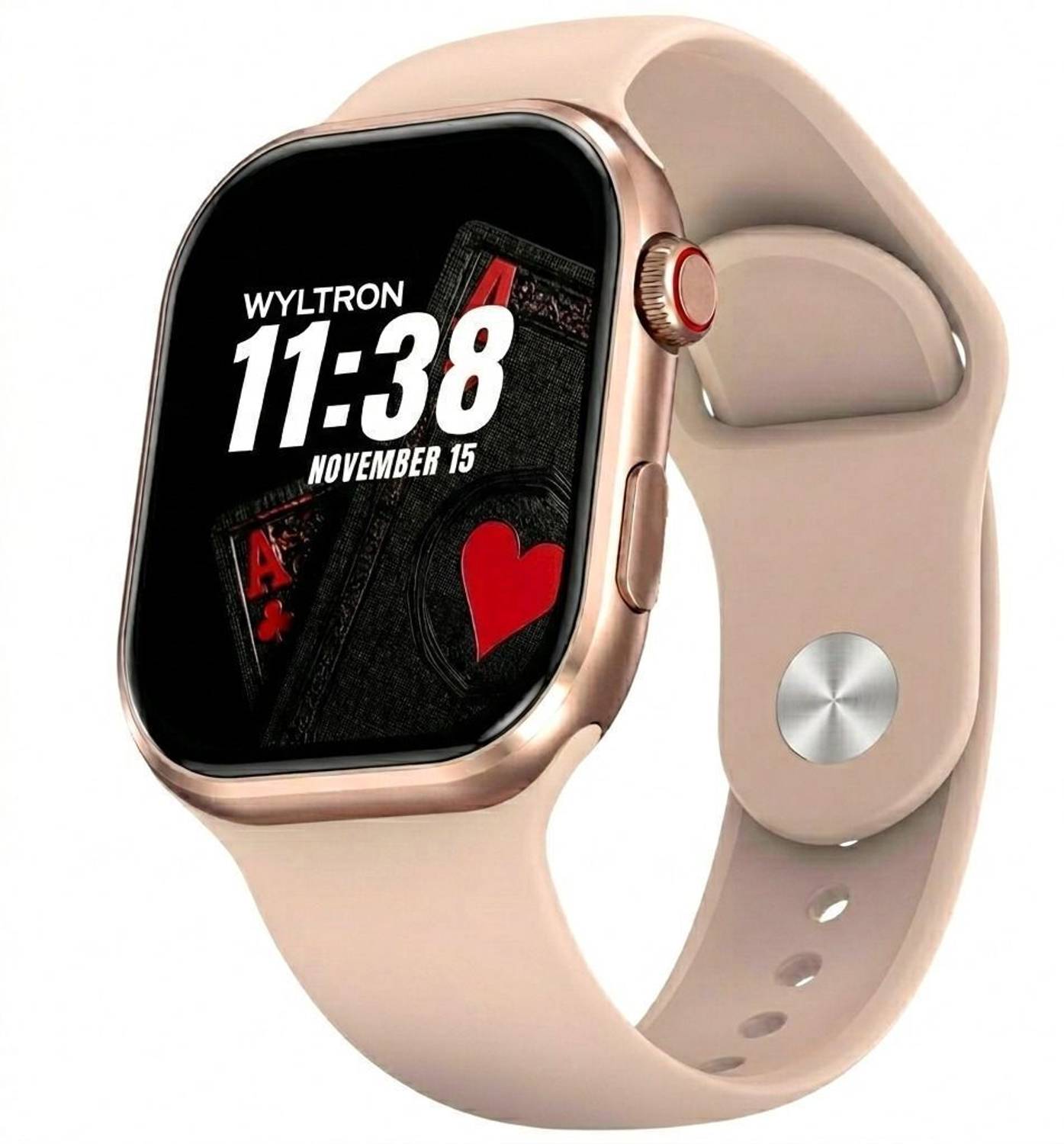 Wyltron i8 Pink BT Calling, Cupple gift, Daily activity Tracker M