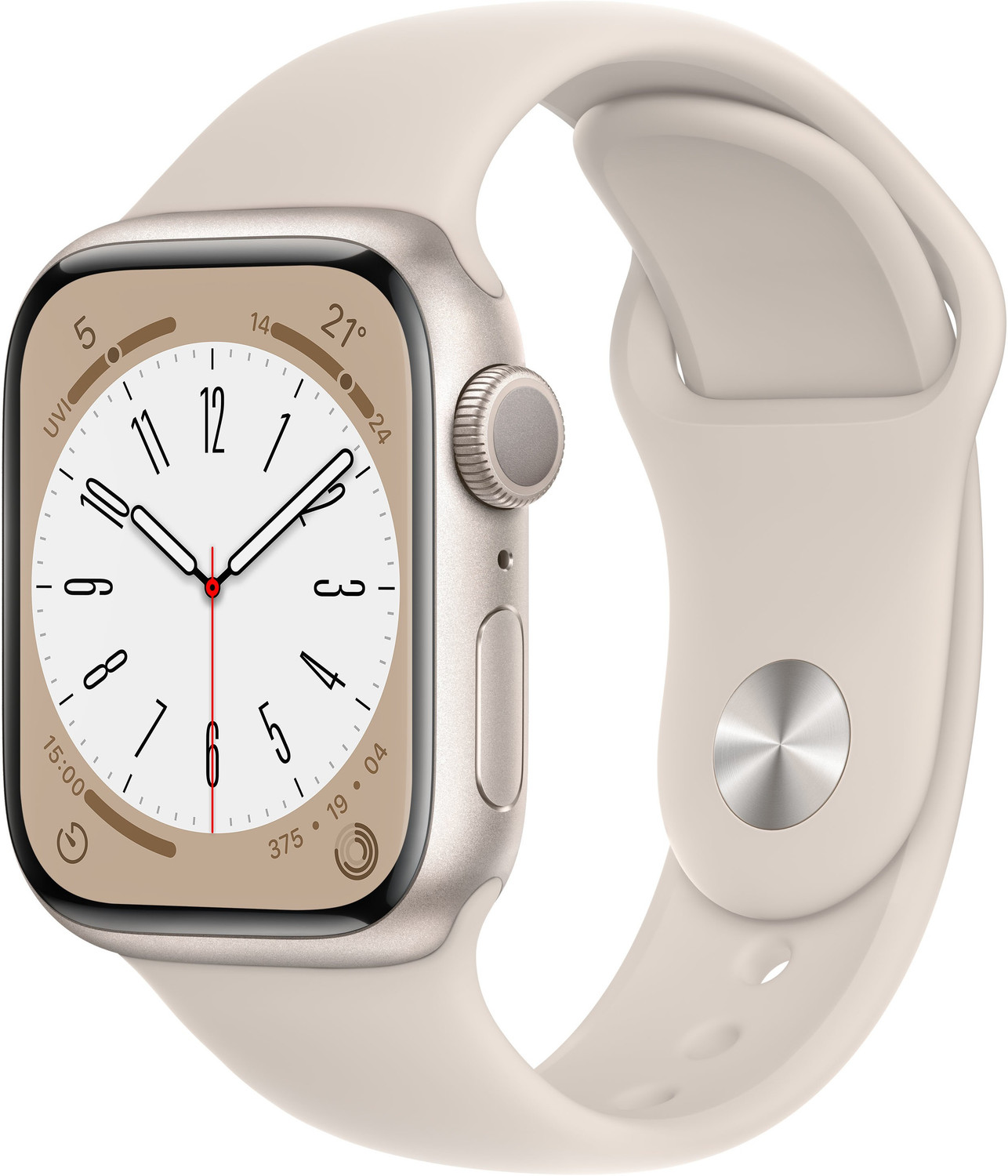 Image of Apple Watch Series 8, 41mm GPS ECG app, Temperature sensor, IPX6, Fall /Crash Detection