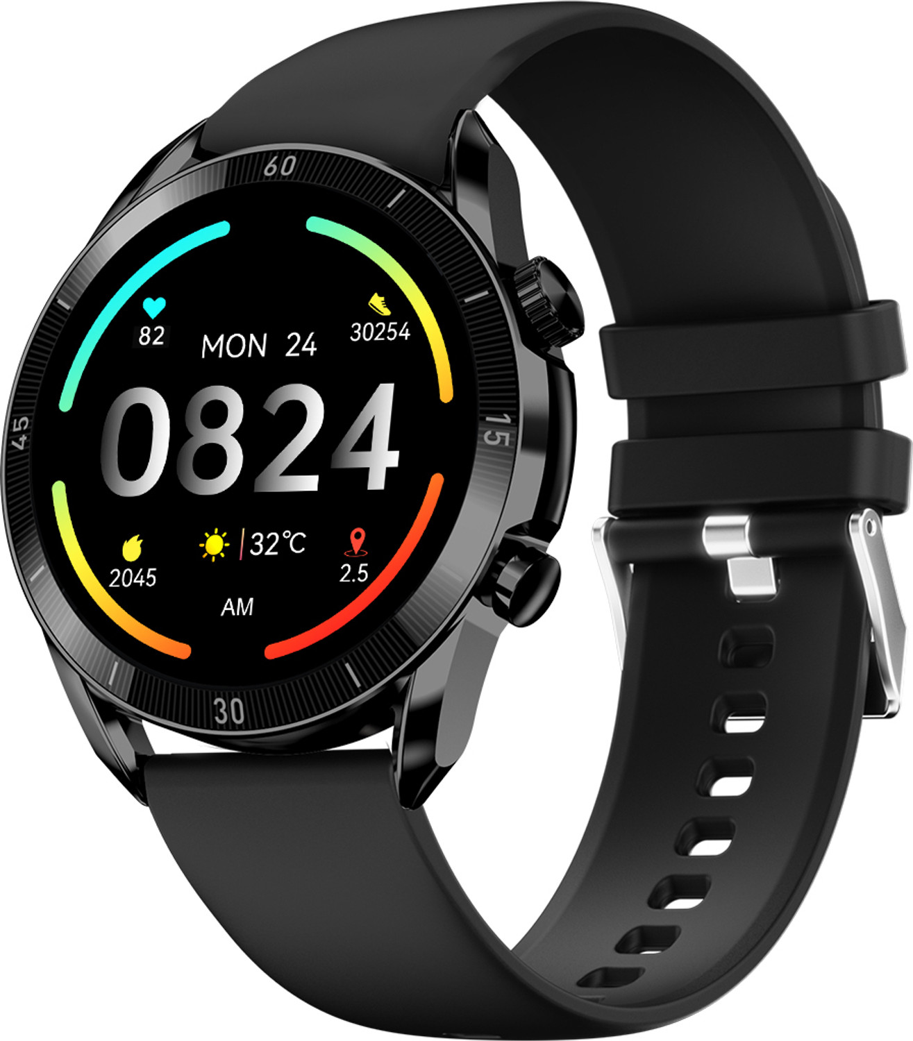 Image of Fire-Boltt Legacy 36.3mm (1.43 inch) AMOLED Display, Bluetooth Calling Wireless Charging Smartwatch