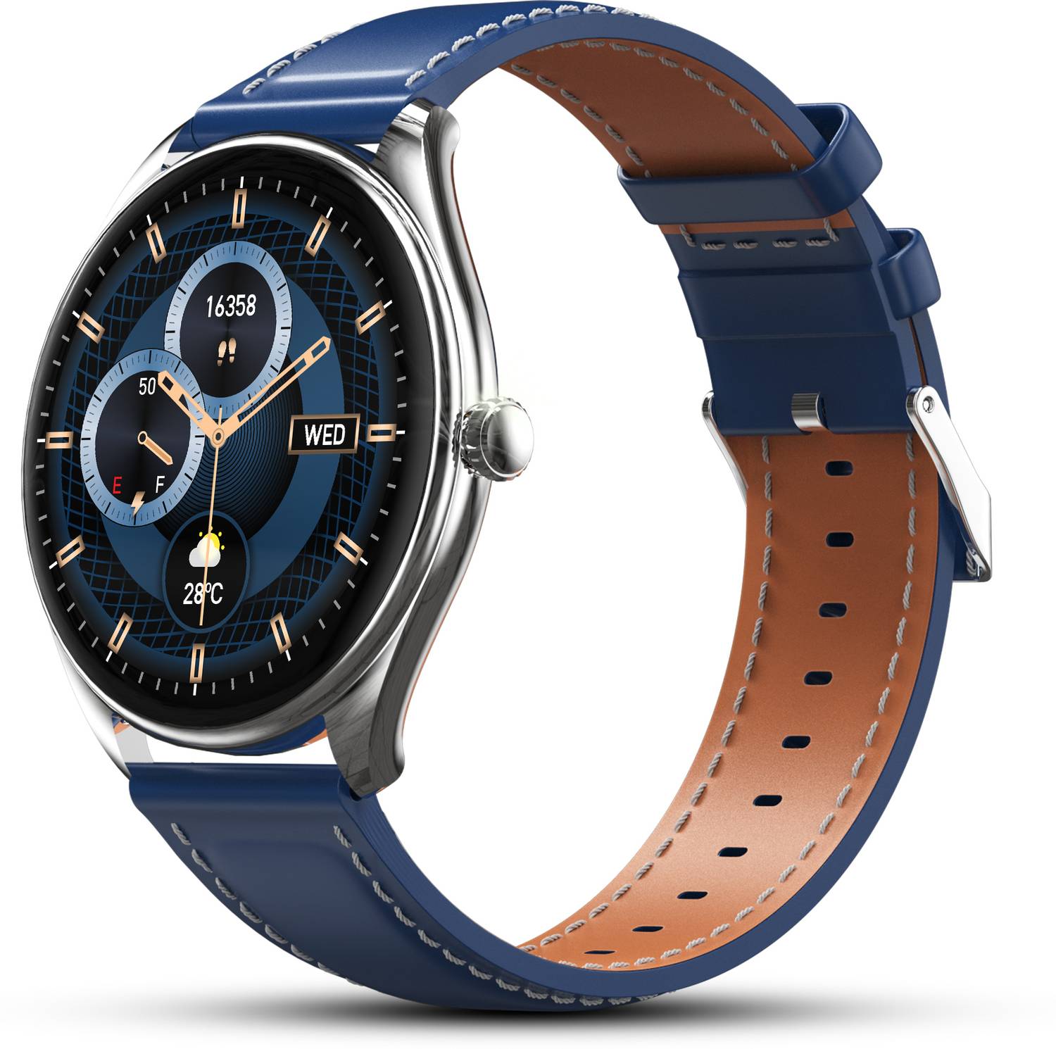 Pebble Legend Slimmest Design,Display, BT Calling, Premium Built