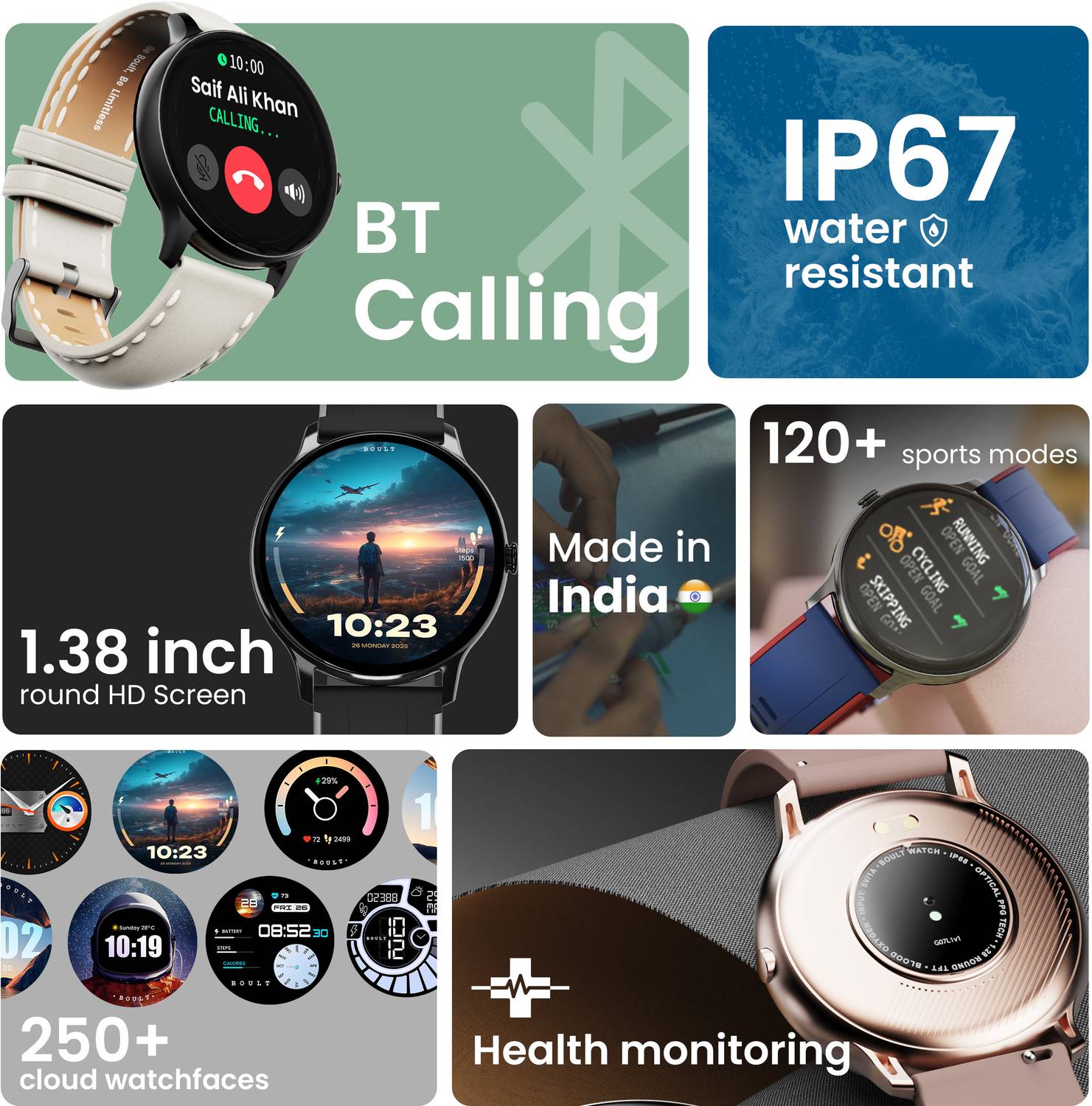 GOBOULT Boult Cosmic R 1.3 inch Smartwatch - Image 2