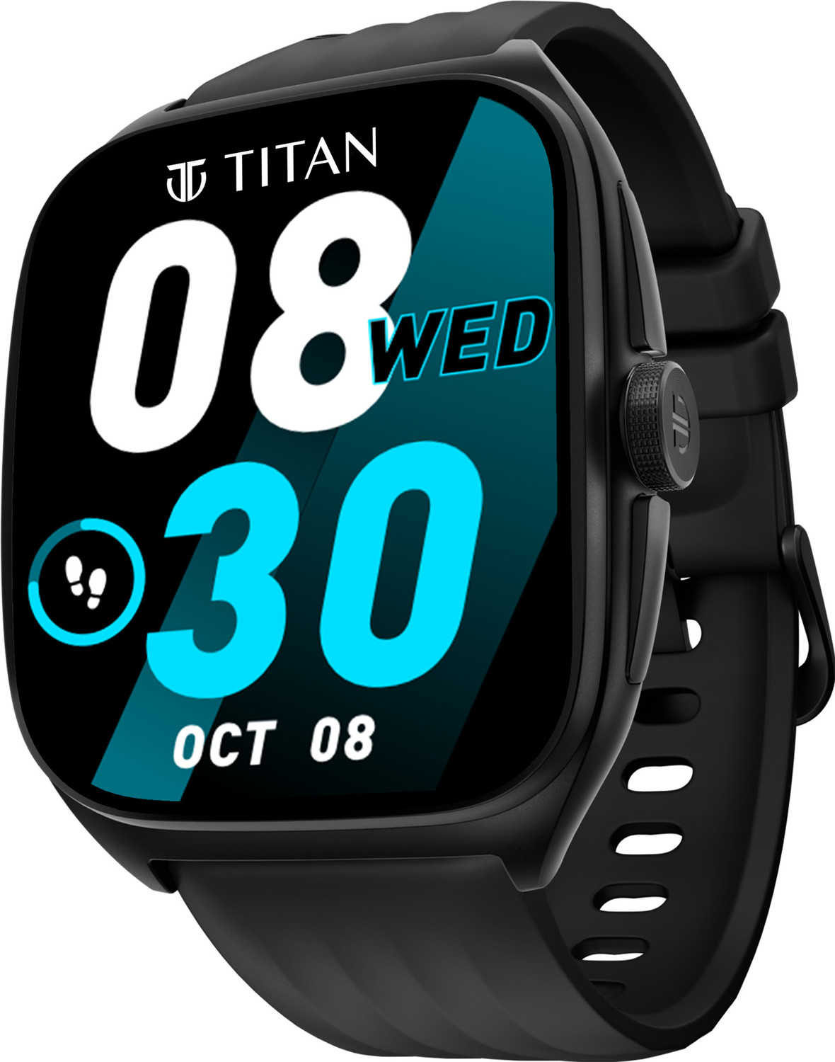 Image of Titan Evolution |46.9mm Curved AMOLED Display|Aluminium Case|Working Crown|BT Calling Smartwatch