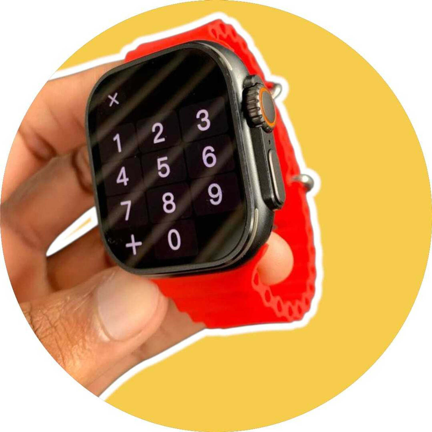 Image of Onikuma T800 BT watch 2in Big Screen Sunlight Proof Display Music Play Insta WA Notifier Smartwatch