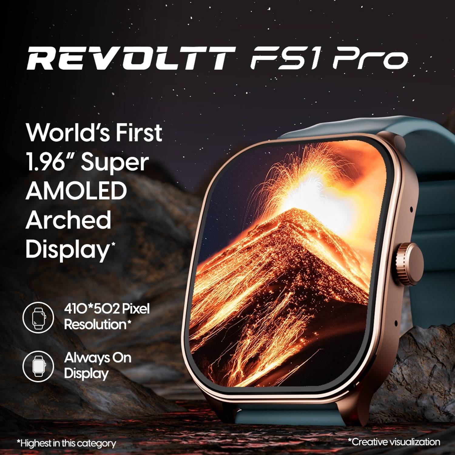 Image of Fastrack Fastrack Revoltt FS1 Pro Smartwatch