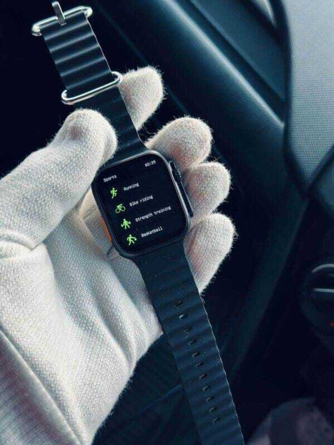 Image of Onikuma T800 BT watch 2in Big Screen Sunlight Proof Display Music Play Insta WA Notifier Smartwatch