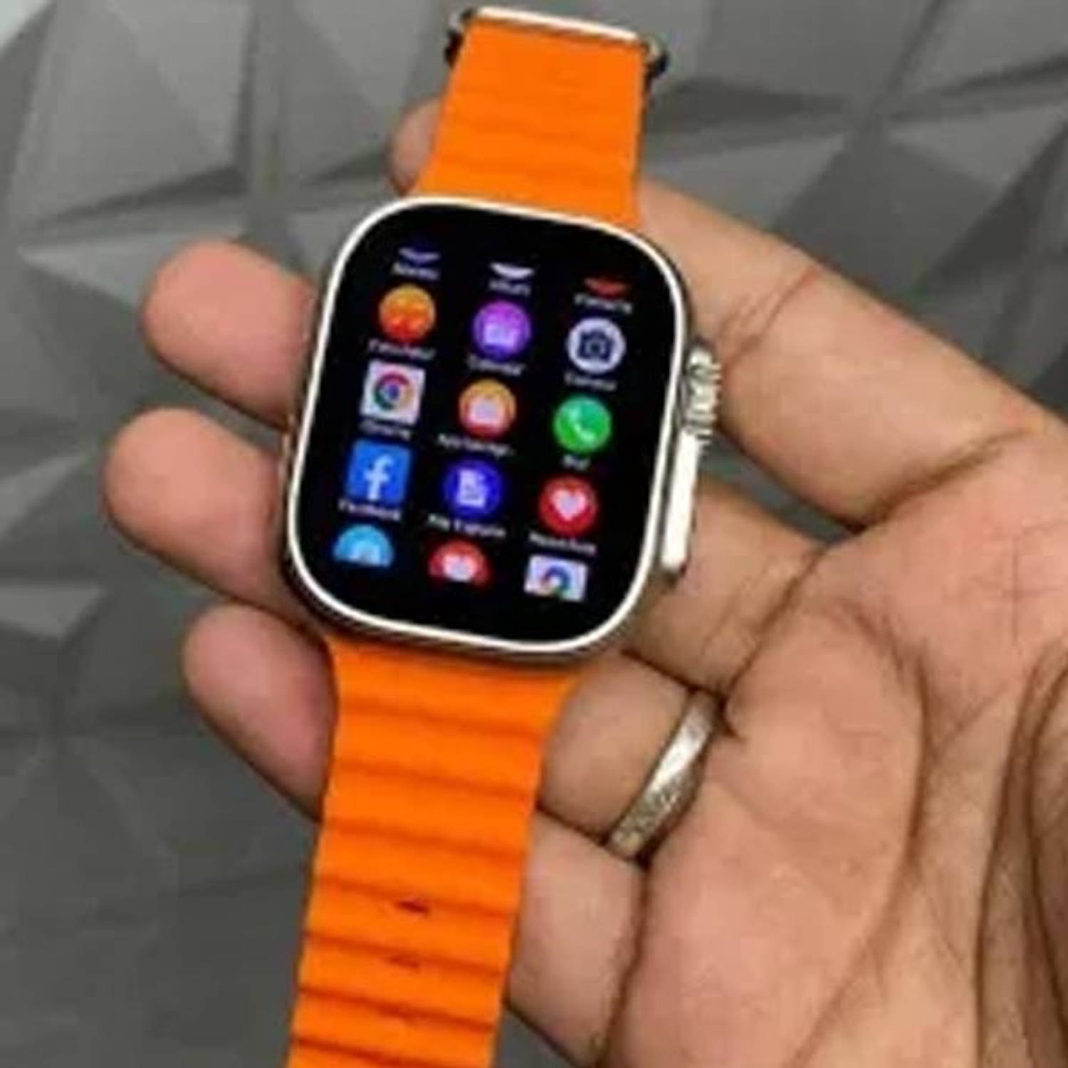 Gunjan Sales T800 Ultra Honeycomb Edition smart watch with GAME 4