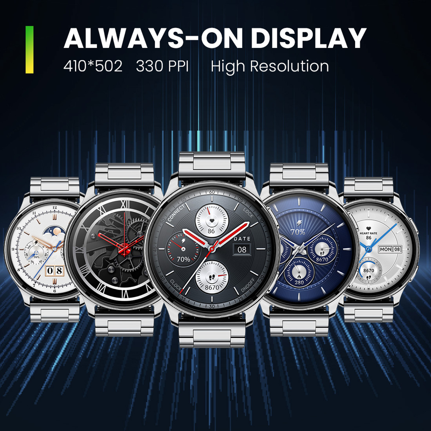 Image of AMAZFIT POP 3R With 1.43 inch AMOLED Display, BT Calling and AI Voice Assistance Smartwatch