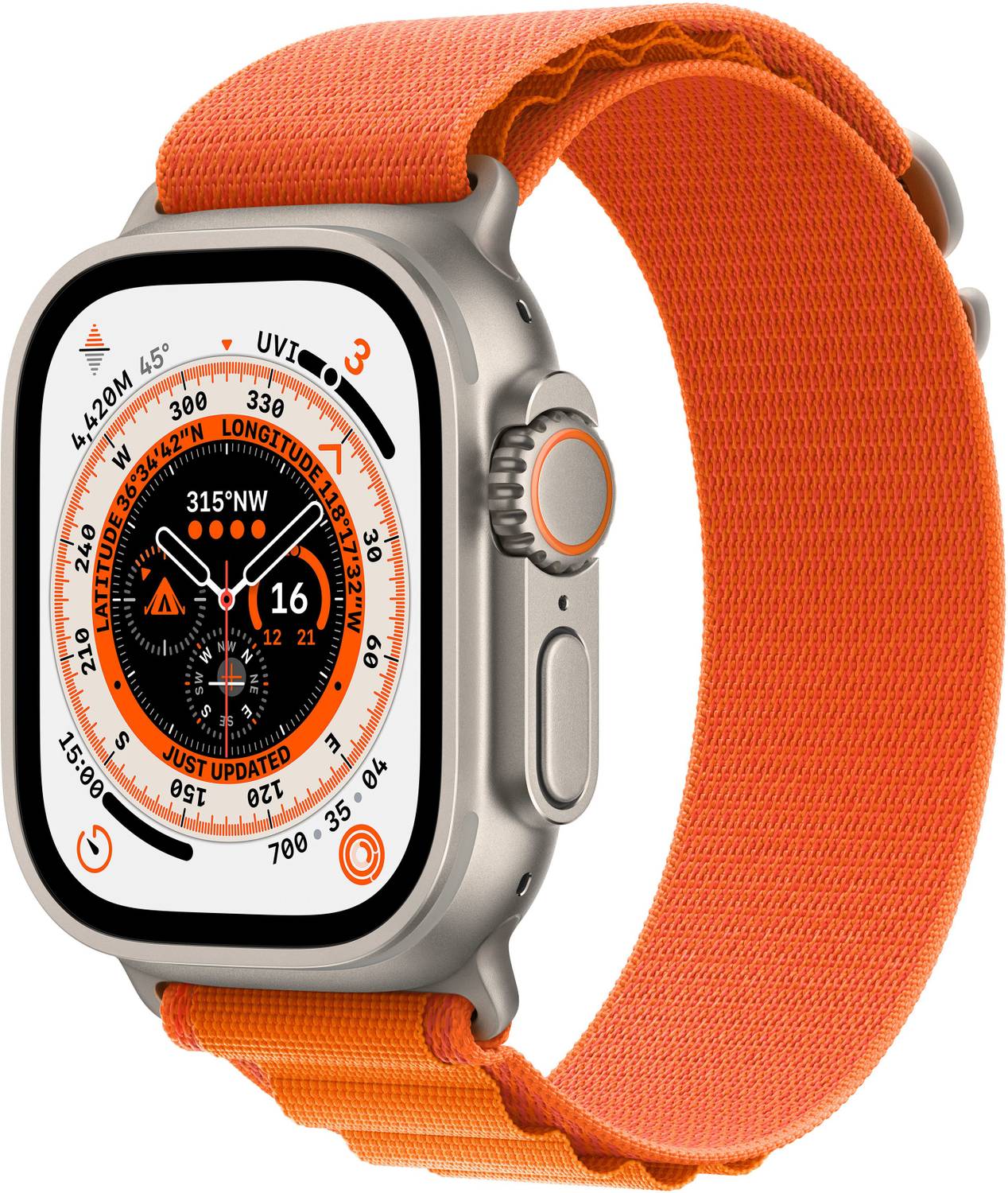 Apple Watch Ultra GPS + Cellular - ECG App, Temp sensor, Blood ox