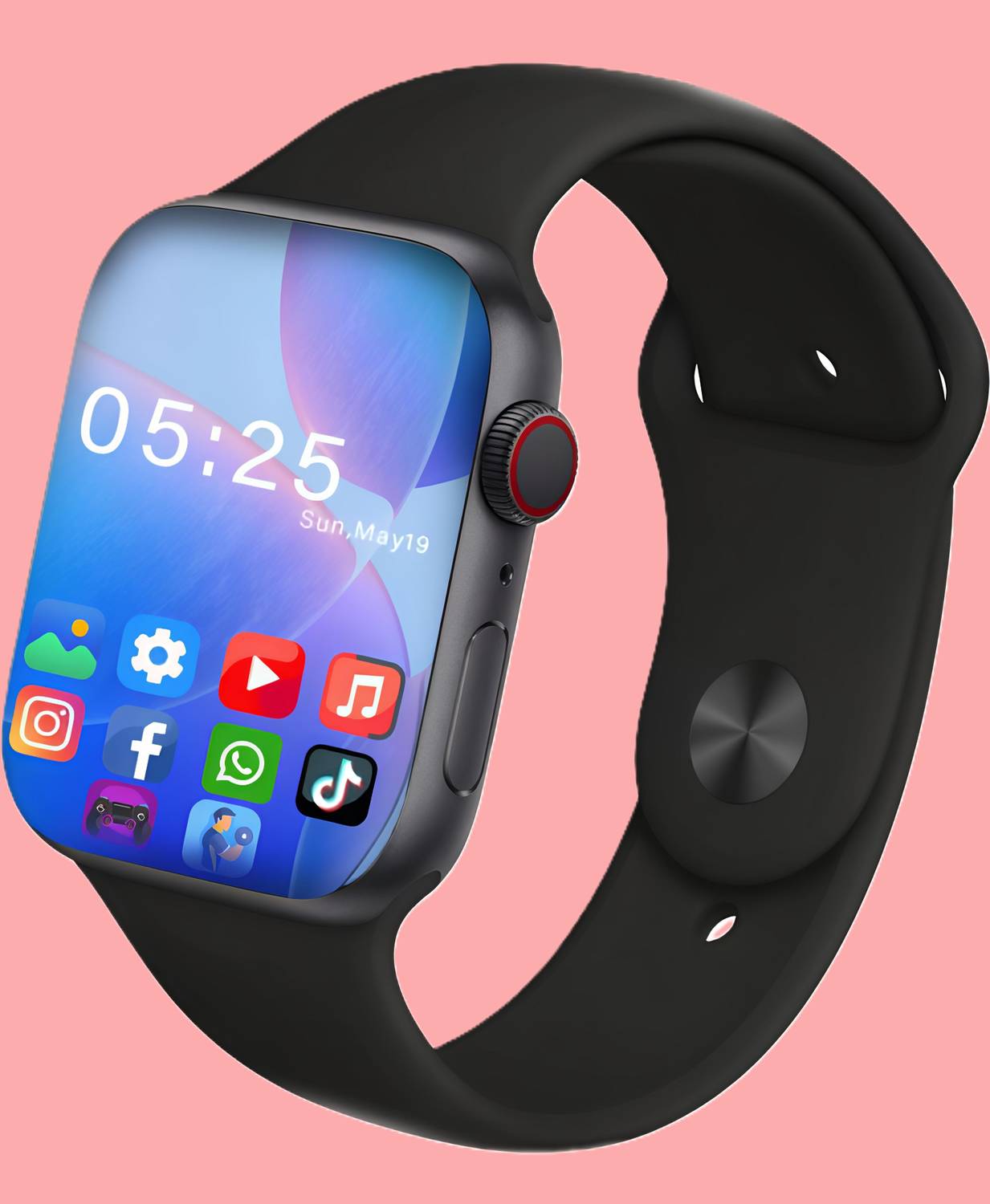 Techy Alpha T500 Pro 1.92" HD Display Bluetooth Calling, Fitness, Music Smartwatch Smartwatch