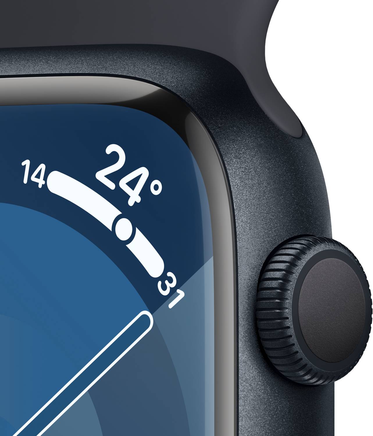 Apple Watch Series 9 GPS 45mm Midnight Aluminium - Image 3