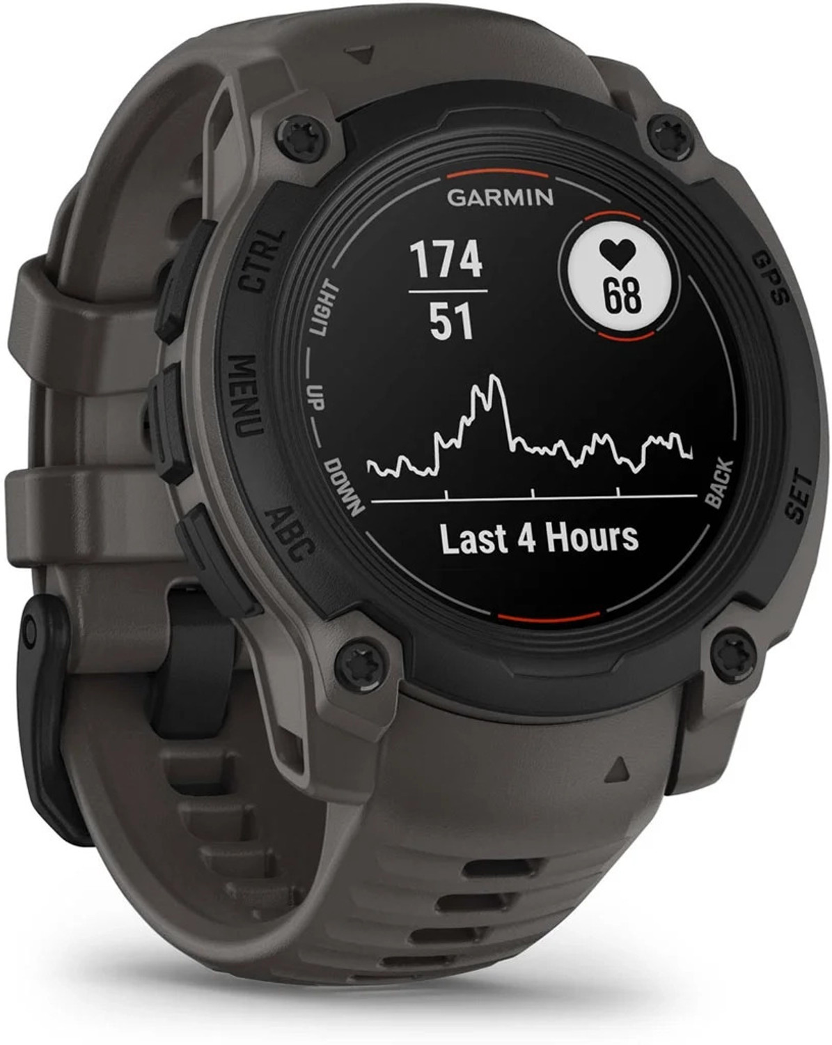 Image of GARMIN Instinct E, 45 Mm, Black Bezel With Charcoal Band,(A04881) Smartwatch