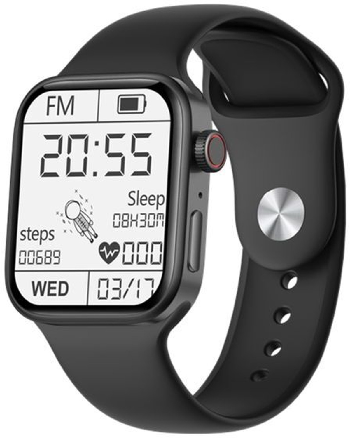 Image of Onikuma T800 BT watch 2in Big Screen Sunlight Proof Display Music Play Insta WA Notifier Smartwatch