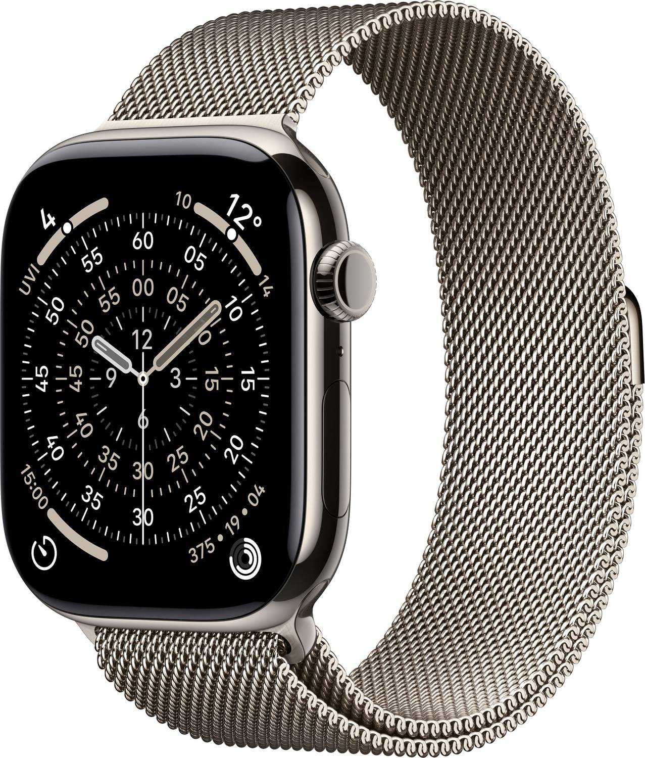 Apple Watch Series 11 GPS + Cellular 46mm Natural Titanium Case M