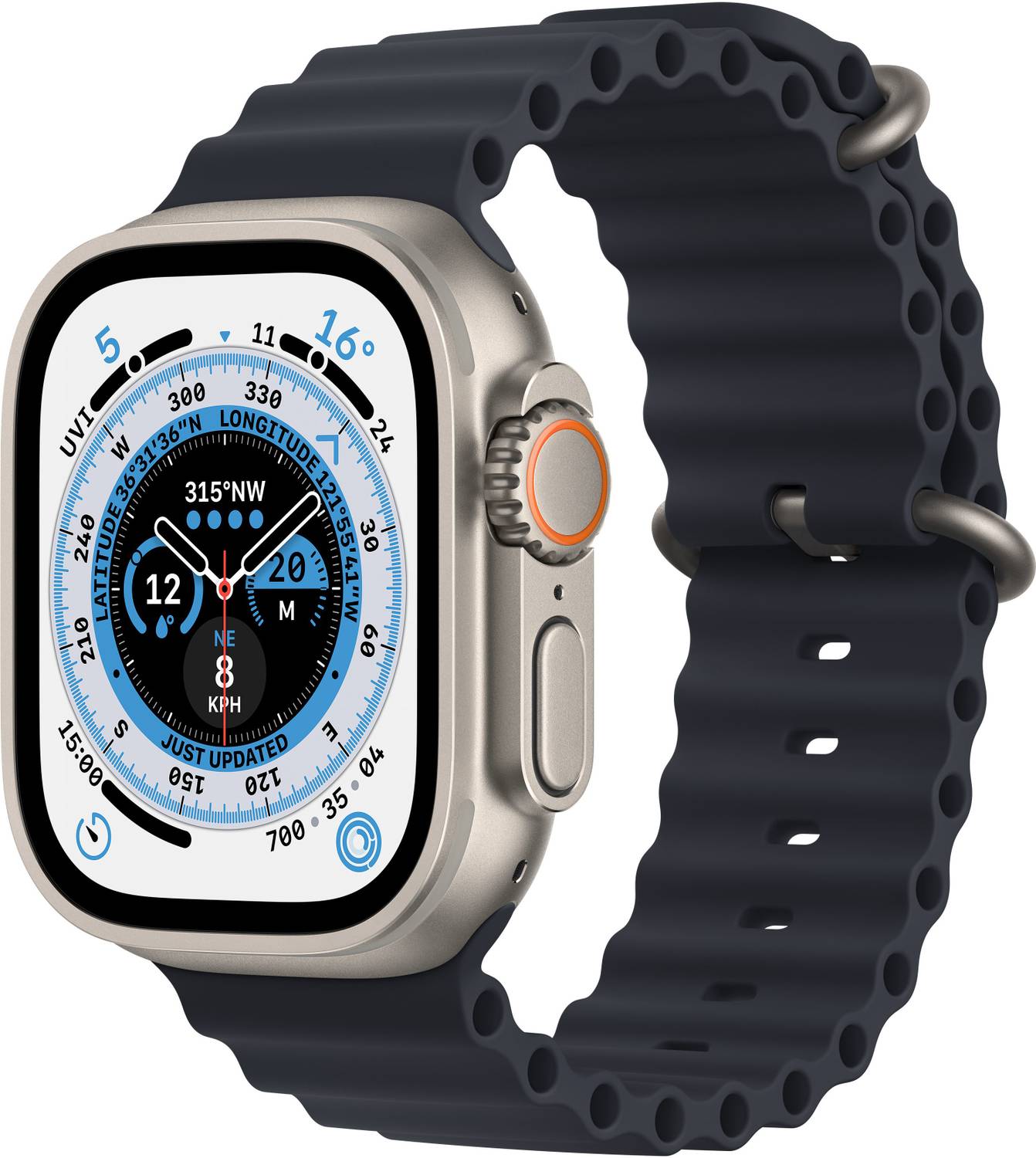 Apple Watch Ultra 49mm GPS + Cellular - ECG App, Temp sensor, Fal