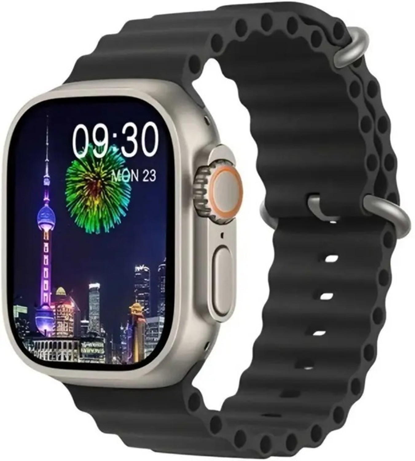 Image of Onikuma T800 BT watch 2in Big Screen Sunlight Proof Display Music Play Insta WA Notifier Smartwatch