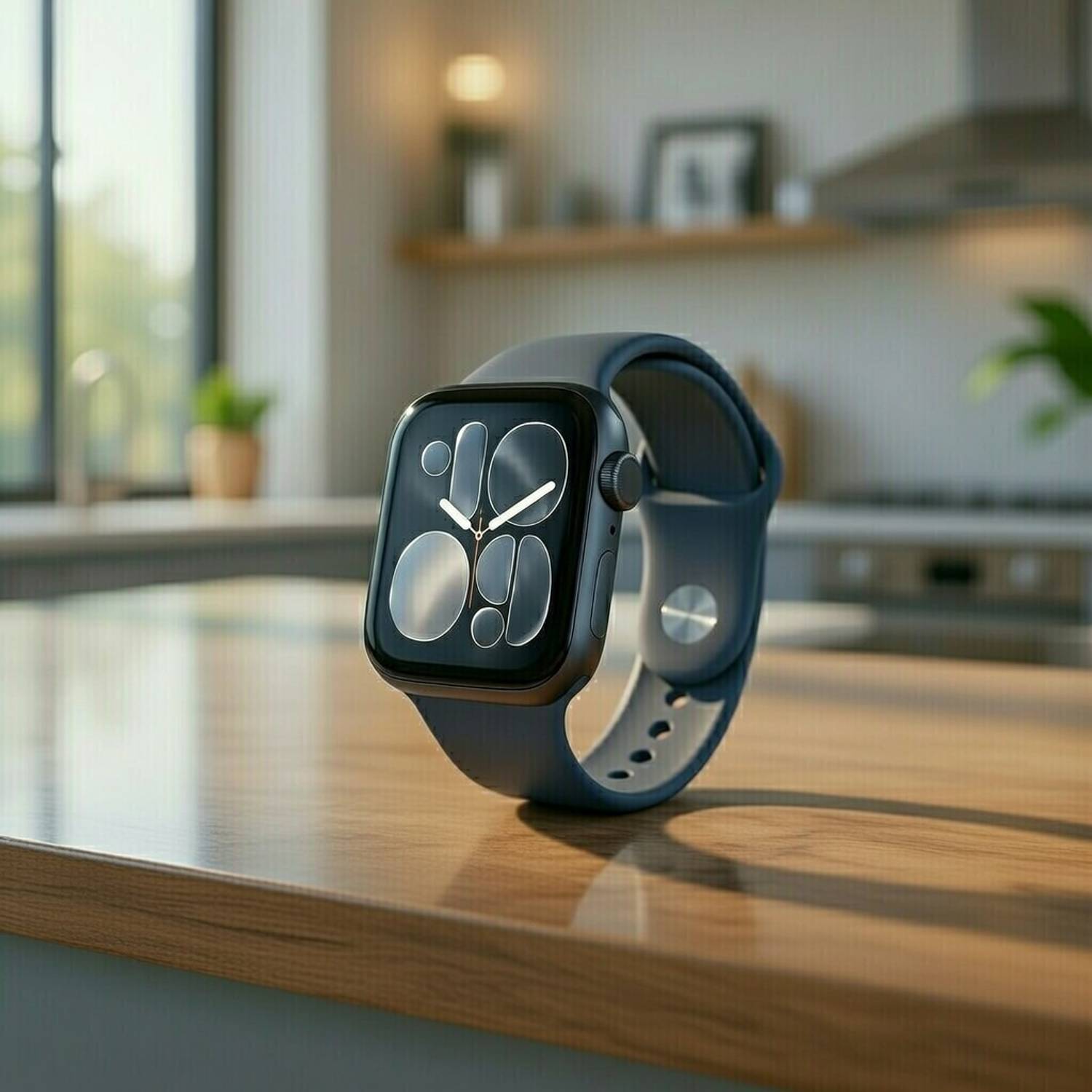 WEKTU Watch Series 11 46 mm Jet Black Aluminium Case with Black S