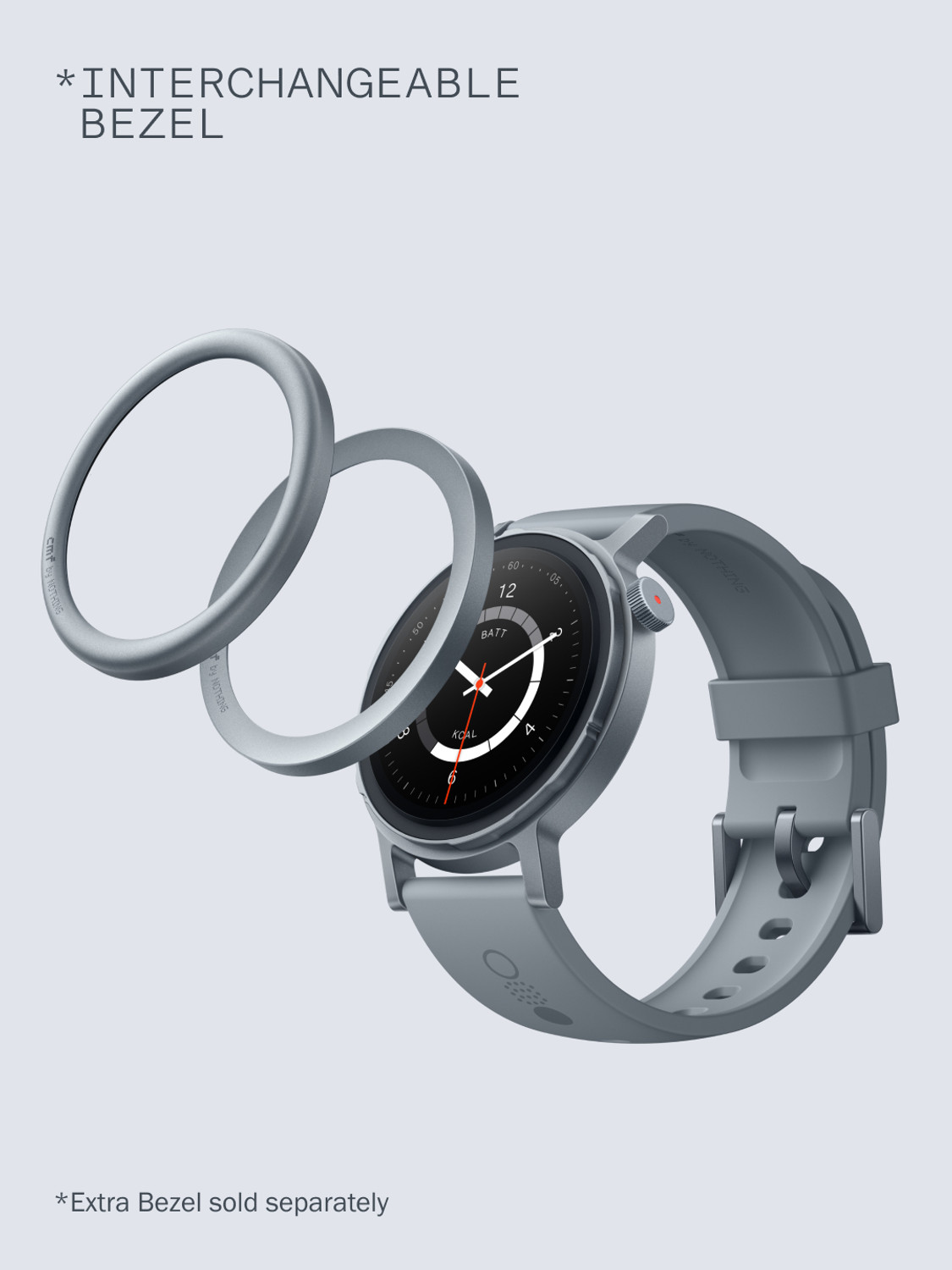 Image of CMF by Nothing Watch Pro 2, 1.32 inch AMOLED, auto-brightness,Gesture Control, 3D warmup guide,GPS Smartwatch