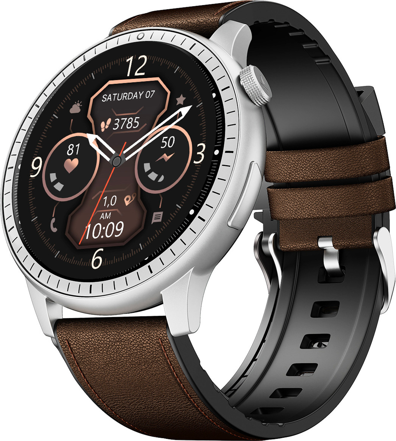 Image of boAt Valour Watch 1 R,AI Habit Builder,Aluminium Body,1.43''3D Vibrant AMOLED Display Smartwatch