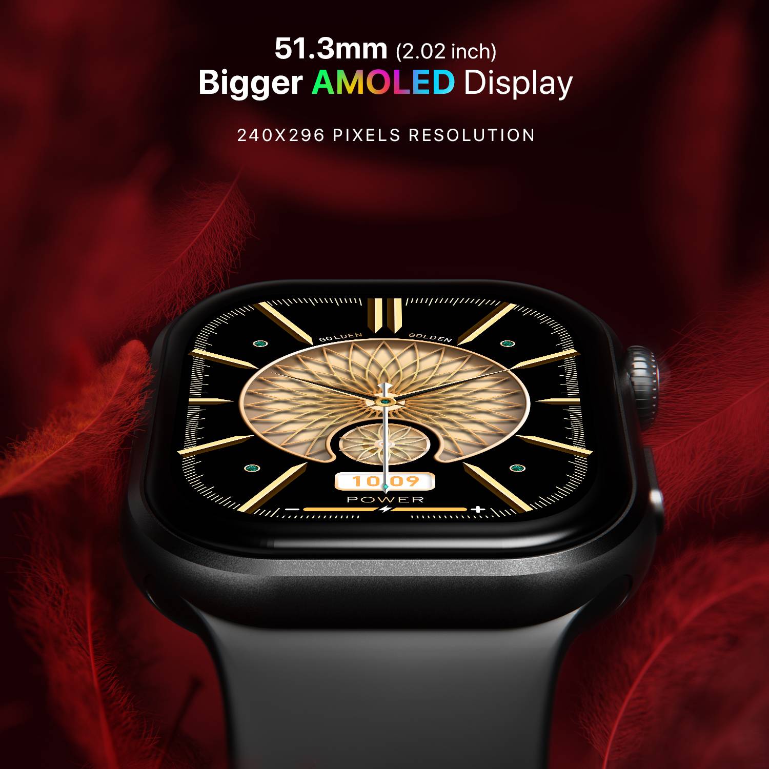 Fire-Boltt Brillia Black Smartwatch - Image 4