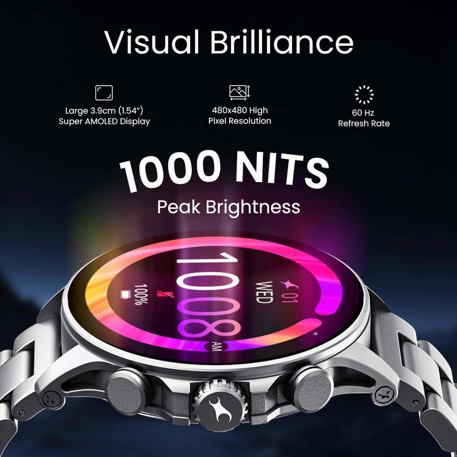 Fastrack Marvellous FX2-1.54 Smartwatch - Image 2