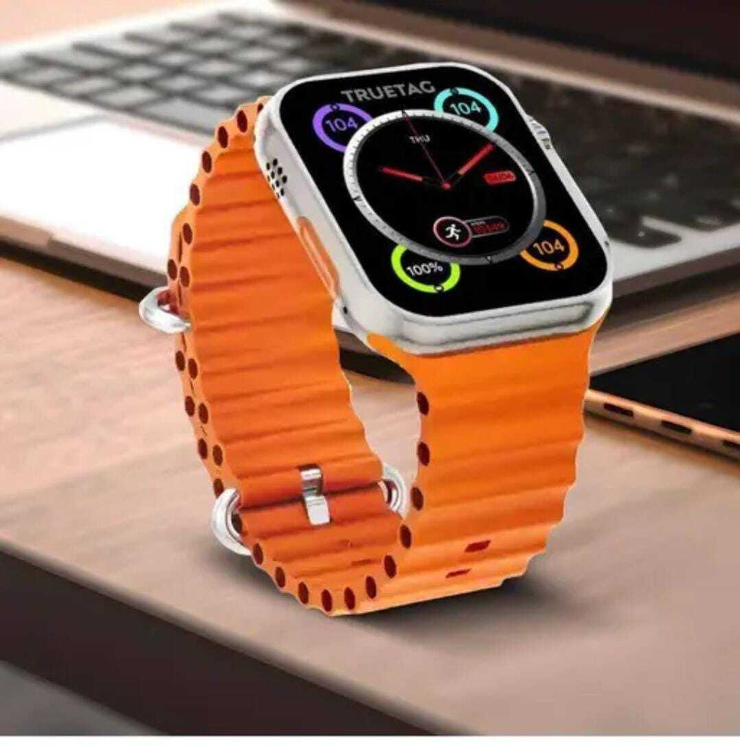 Image of Onikuma T800 BT watch 2in Big Screen Sunlight Proof Display Music Play Insta WA Notifier Smartwatch