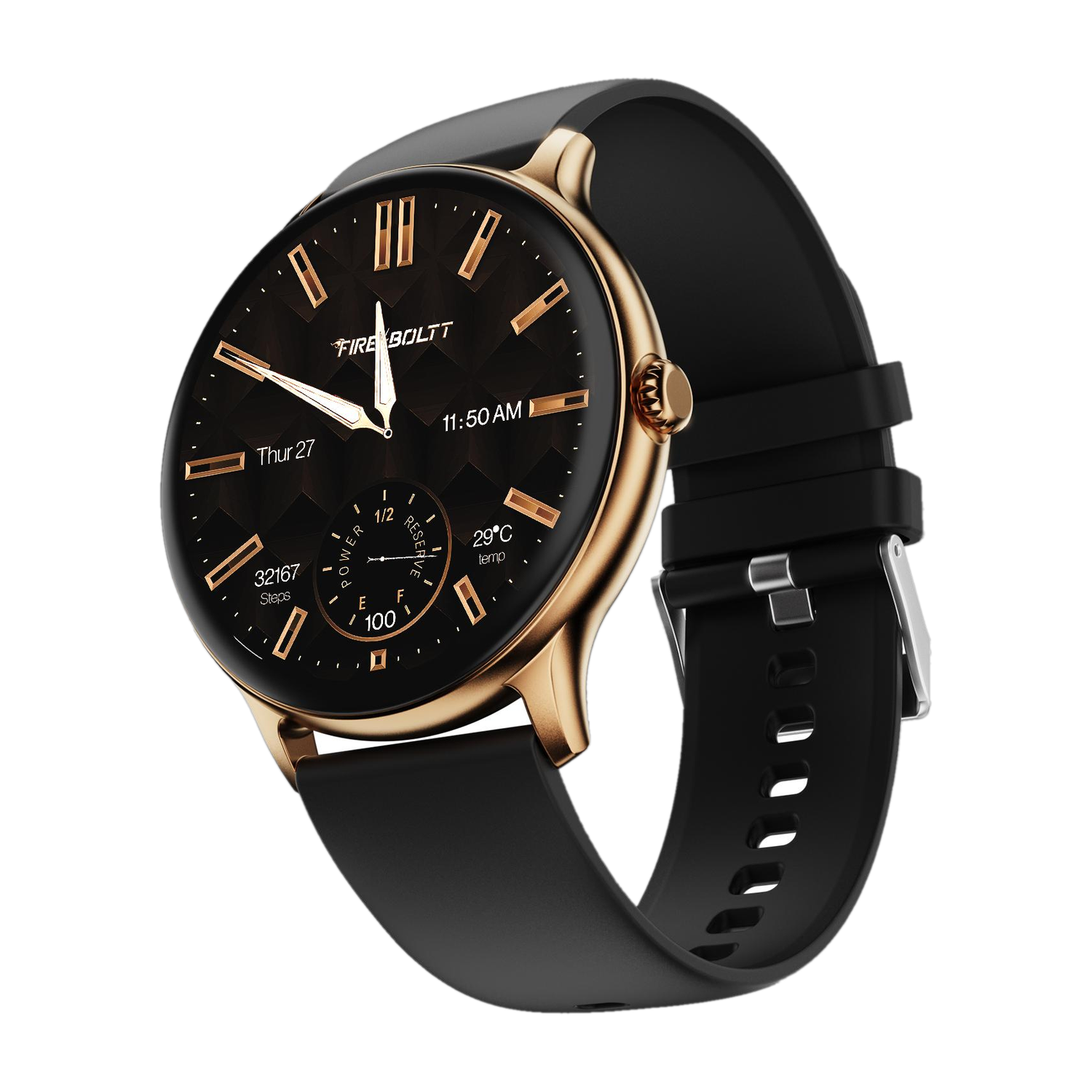 Fire-Boltt Ninja Talk 35.3mm Round Bluetooth Calling Smartwatch