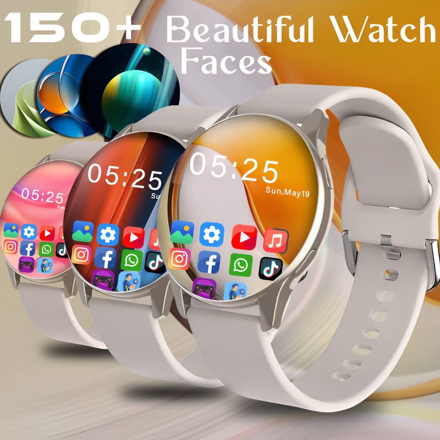GameSir Active 2 Round BT Calling Smartwatch - Image 3