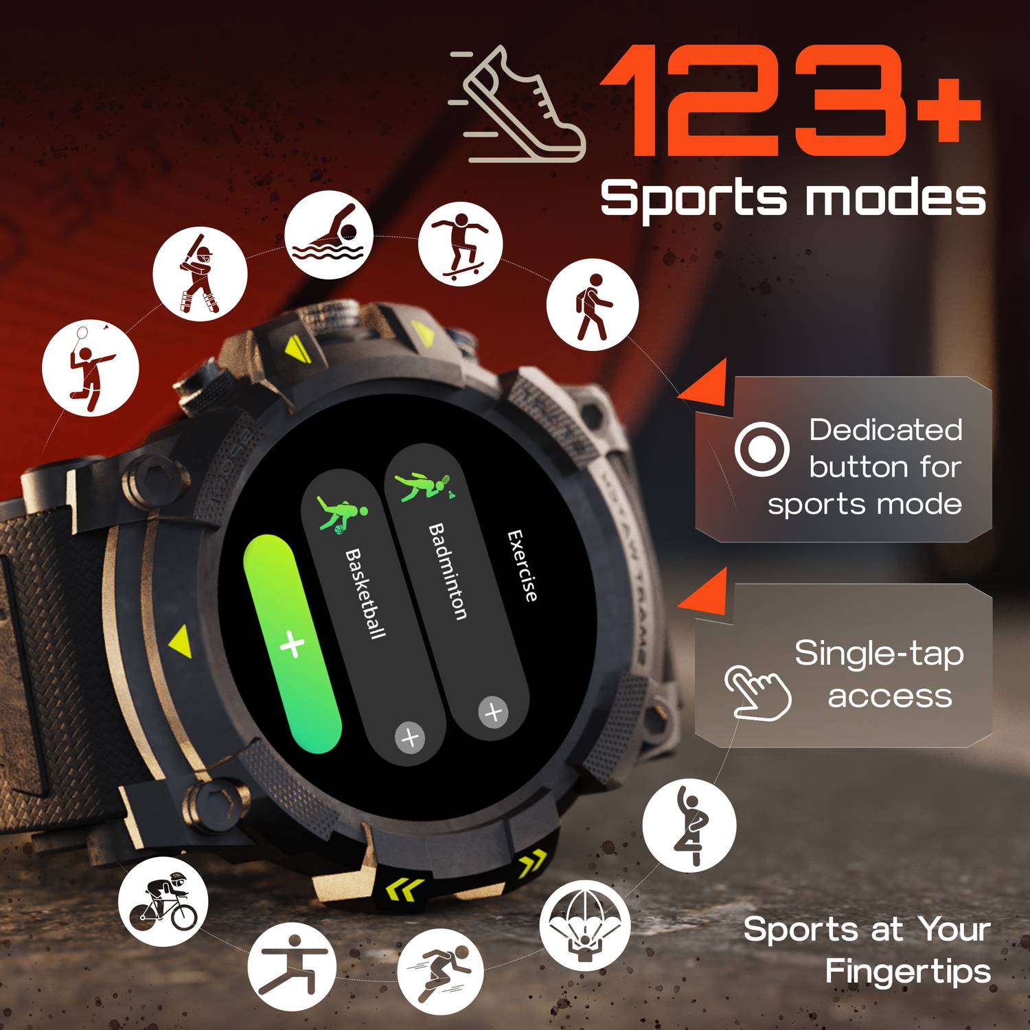 GOBOULT Thrux 1.39'' HD GPS Smartwatch - Image 4