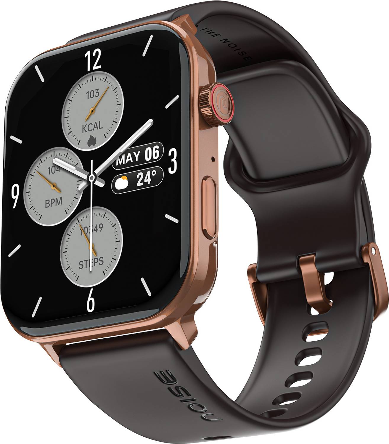 Noise Icon 5 with AI Watch Faces, AI Search, 1.95" AMOLED, Upto 1